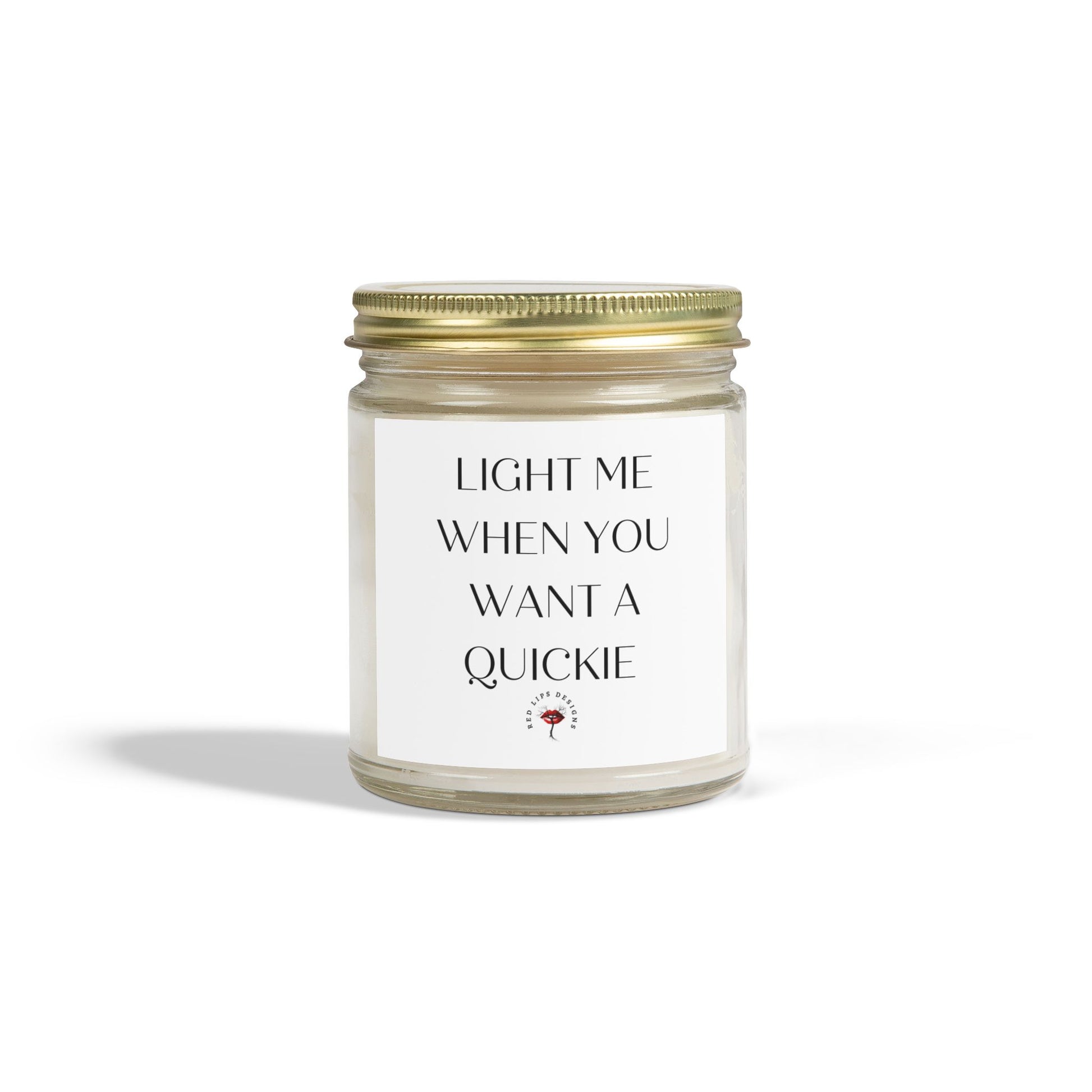 Sexy Candle for Her, Light Me When You Want a Quickie,Naughty Gift for Women, Flirty Valentine Candle