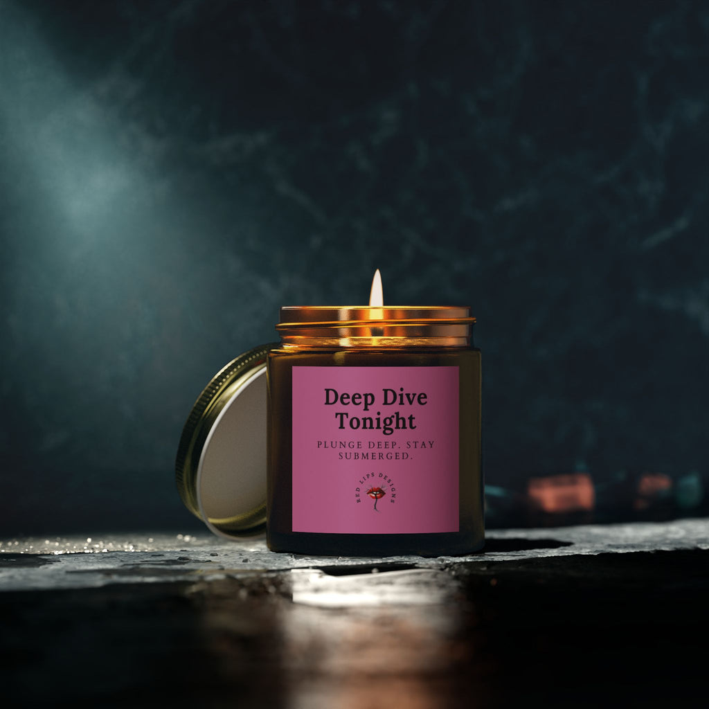 Relaxing Scented Candle, Aromatherapy, Home Decor, Gift Idea, Deep Dive Tonight