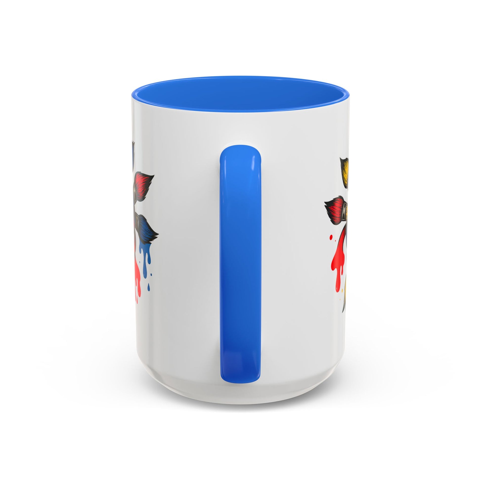 Funny Artist Mug - Colorful Coffee Cup for Art Teachers and Creatives, Dirty Art Mug, Paintbrush Design, Creative Humor Cup, Naughty Artist