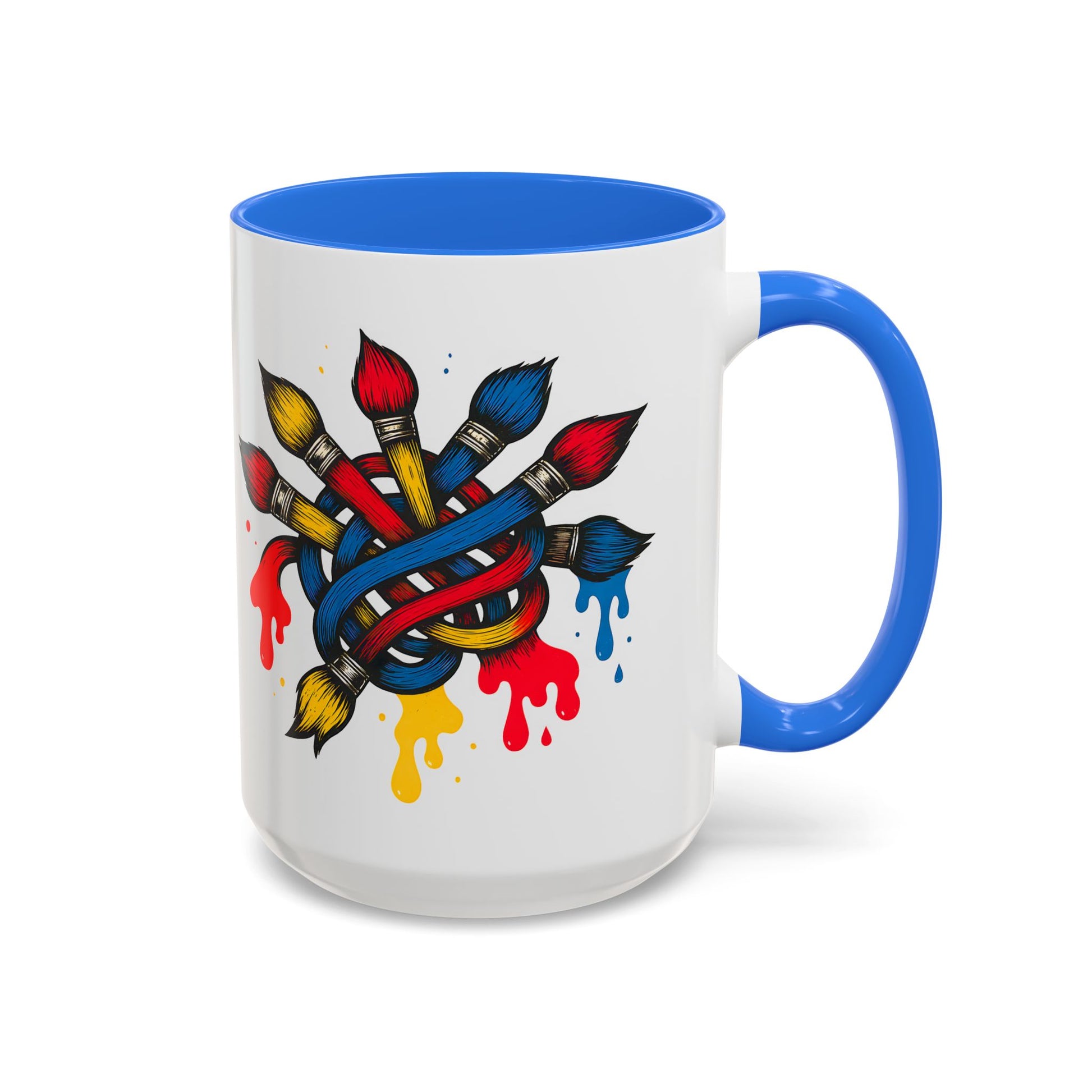 Funny Artist Mug - Colorful Coffee Cup for Art Teachers and Creatives, Dirty Art Mug, Paintbrush Design, Creative Humor Cup, Naughty Artist