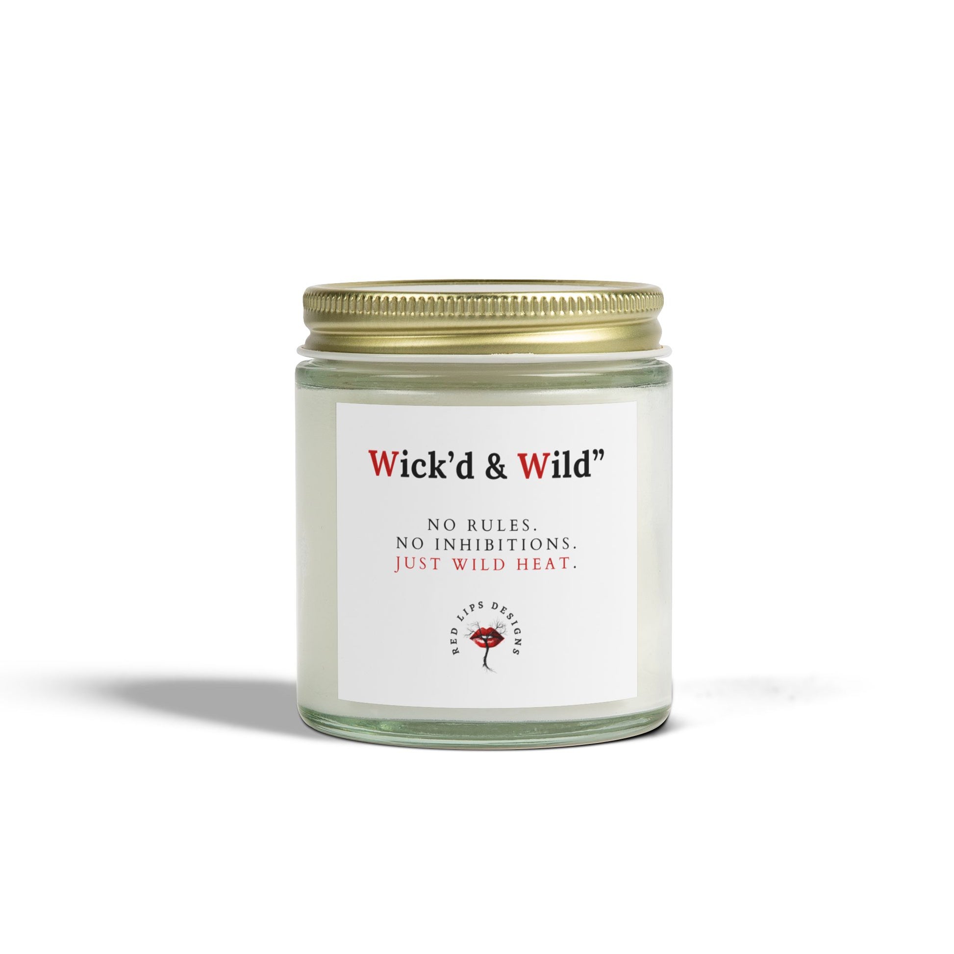 Wick’d & Wild Scented Candle | Coconut Apricot Wax | Home Decor, Aromatherapy, Gifts, Relaxation, Self-Care