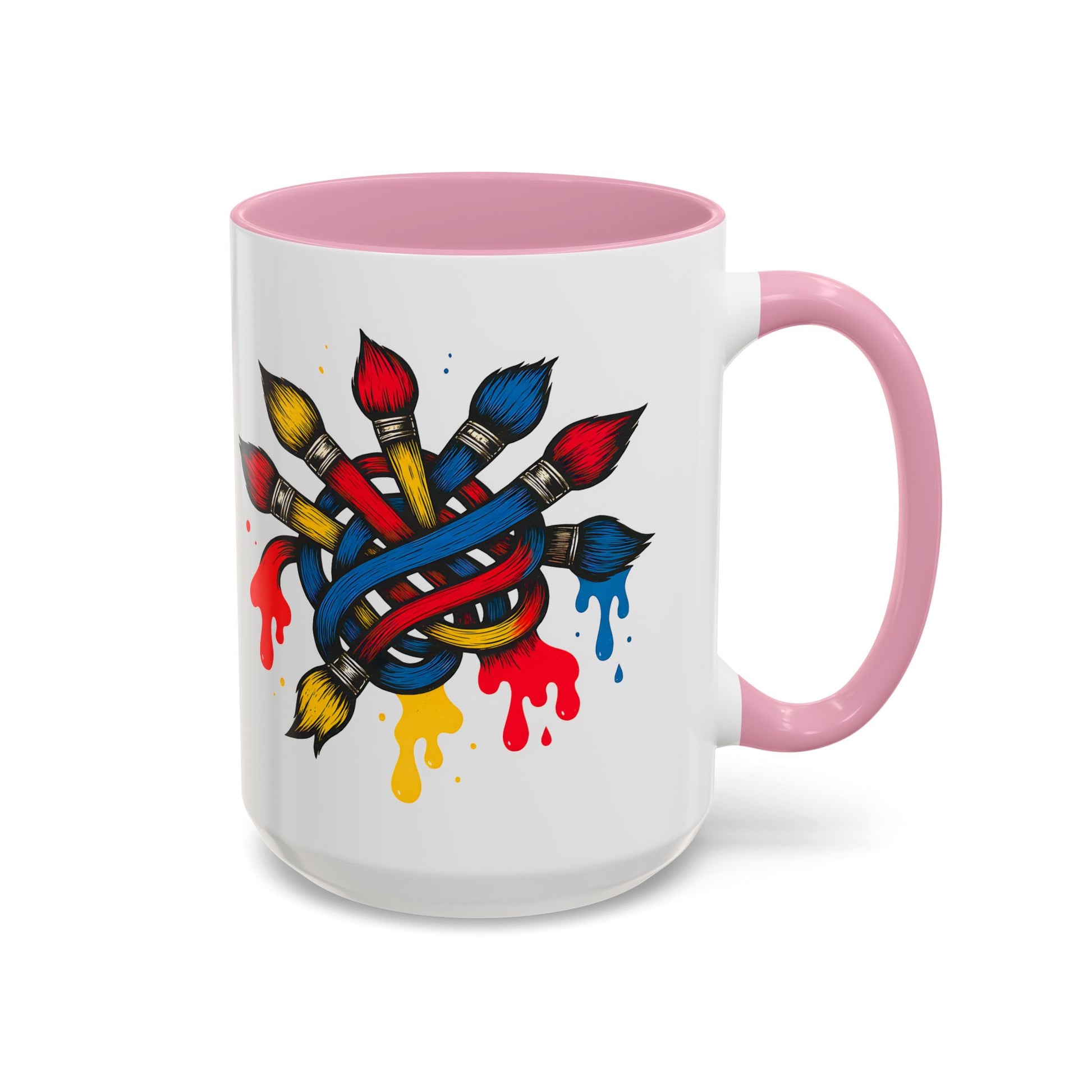 Funny Artist Mug - Colorful Coffee Cup for Art Teachers and Creatives, Dirty Art Mug, Paintbrush Design, Creative Humor Cup, Naughty Artist