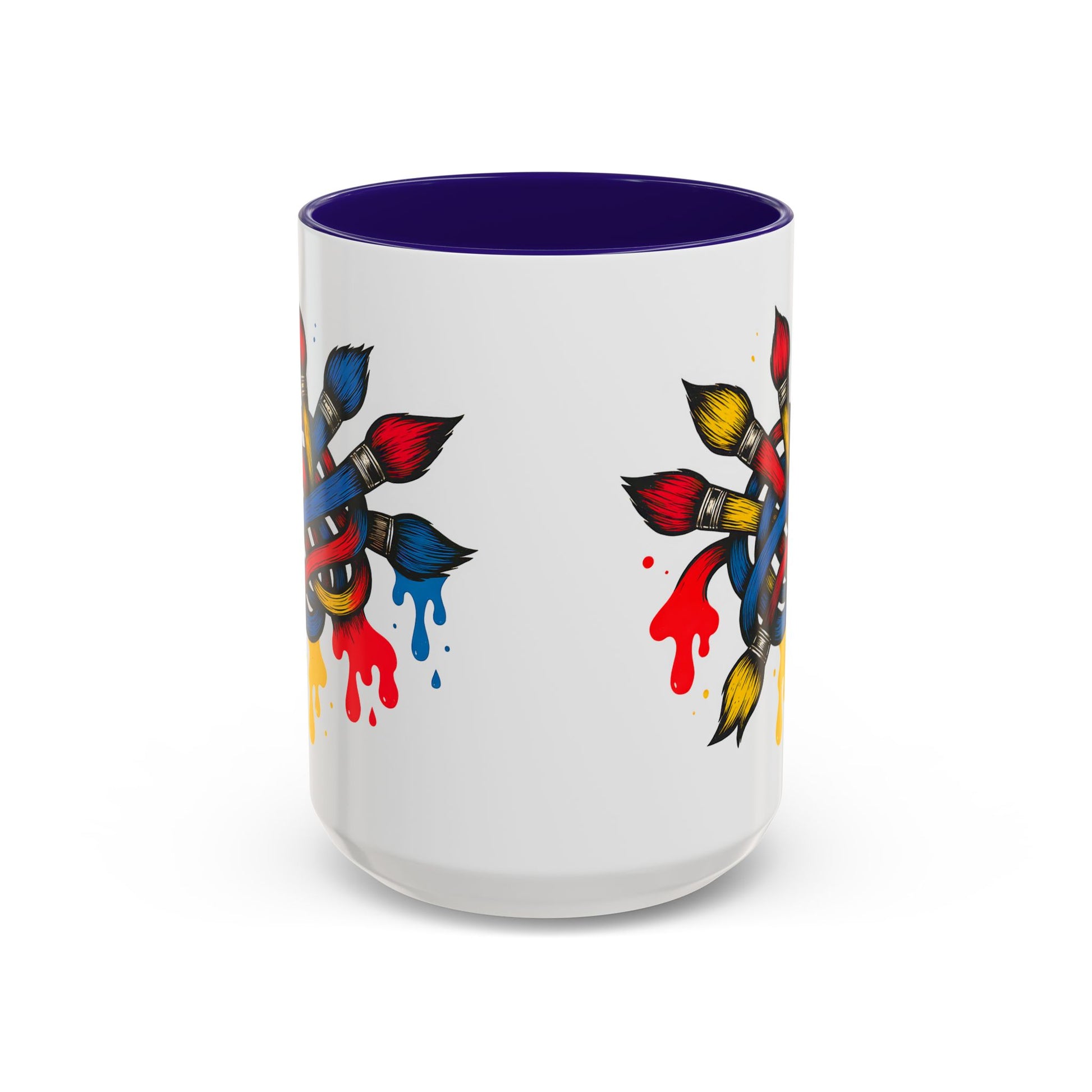 Funny Artist Mug - Colorful Coffee Cup for Art Teachers and Creatives, Dirty Art Mug, Paintbrush Design, Creative Humor Cup, Naughty Artist