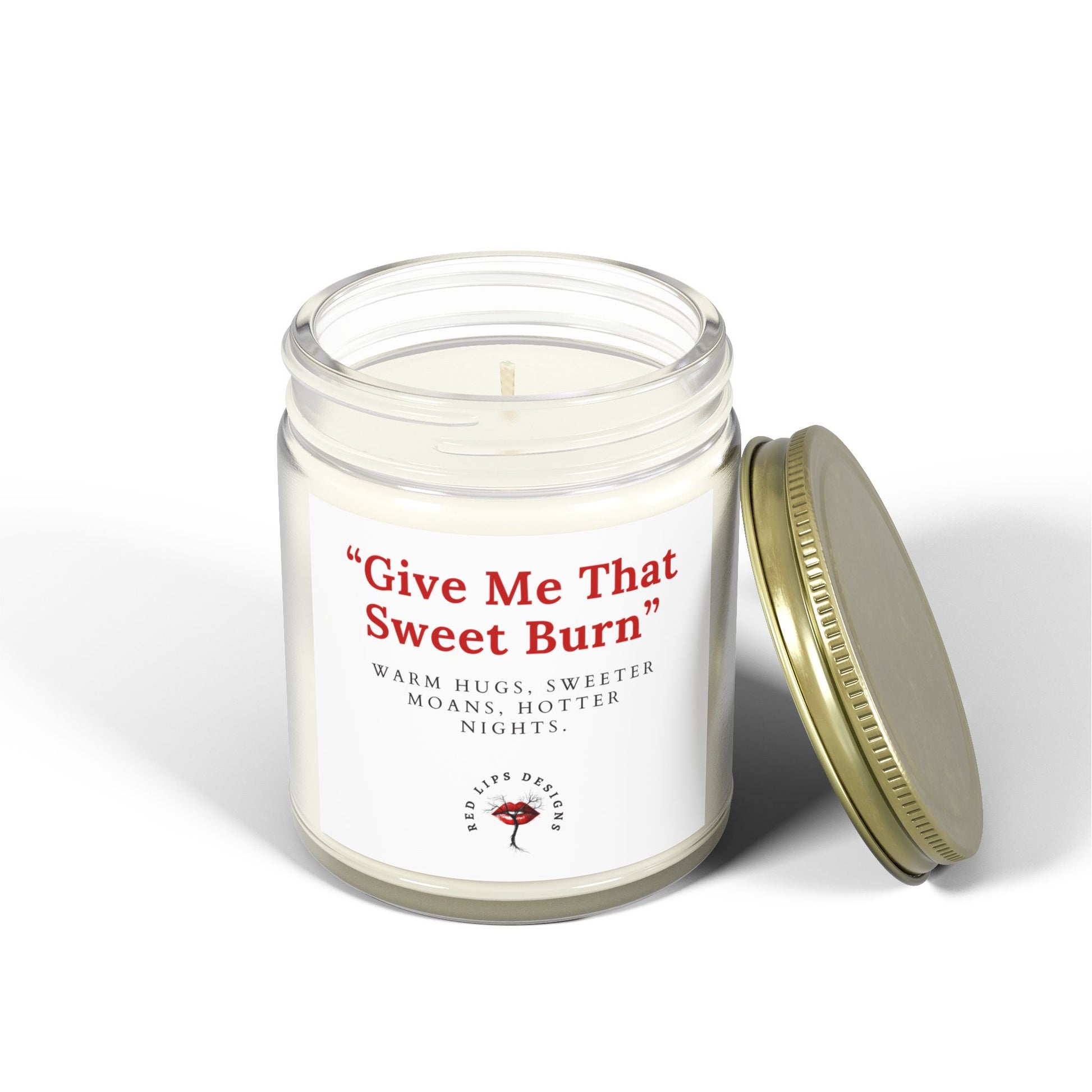Give Me That Sweet Burn Sexy Candle Funny Gift for Her Romantic Candle for Bedroom Vibes Empowering Self Care Gift for Women
