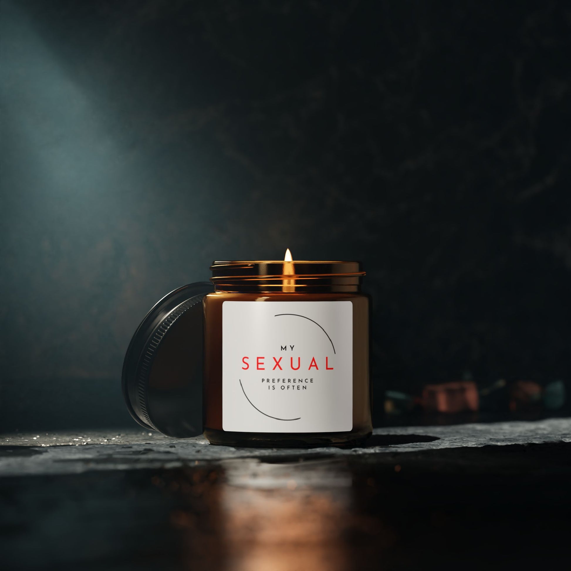 Scented Soy Candle - My Sexual Preference in Scent, Aromatherapy Gift, Home Decor, Relaxation, Unique Gift Idea