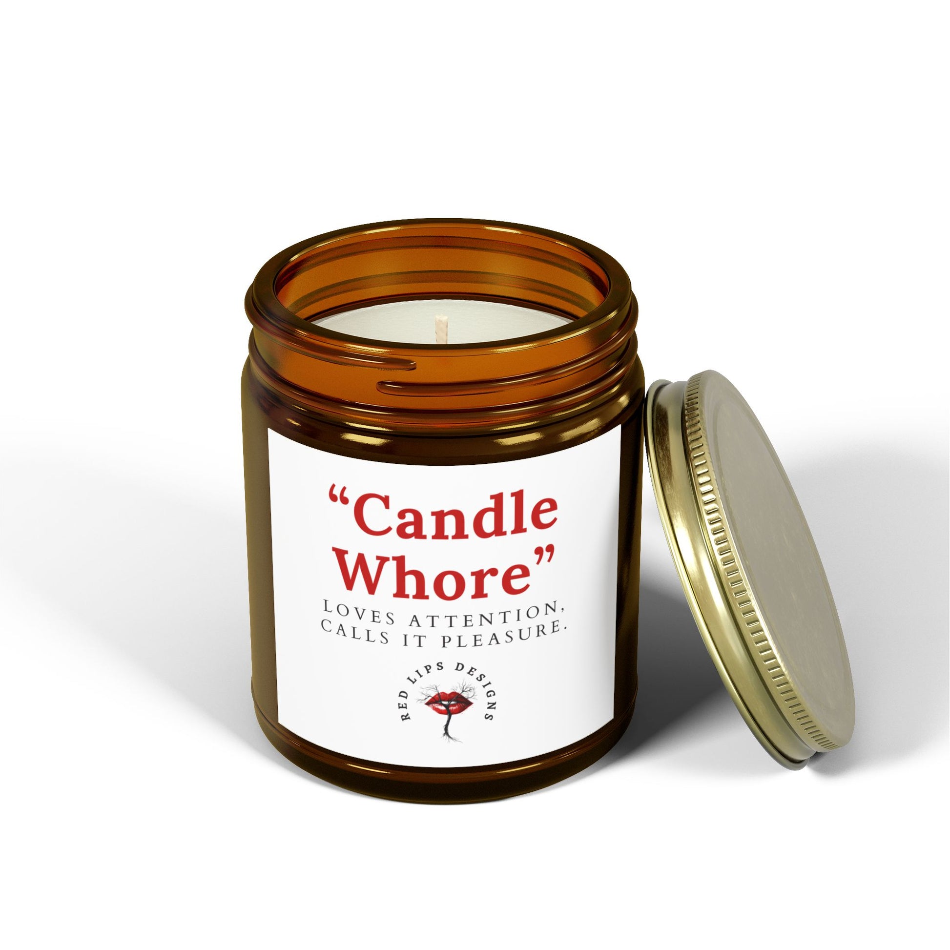 Candle Whore Funny Candle Dirty Gift for Her Bold Flirty Bedroom Decor Sassy Adult Humor Candle for Women Who Crave All the Attention