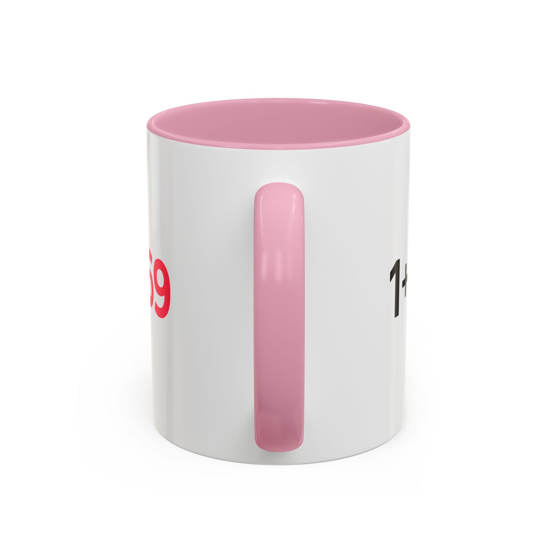 Funny Adult Mug, 1 Plus 1 Equals 69 Coffee Cup, Naughty Gift for Him or Her, Flirty Math Joke Mug,