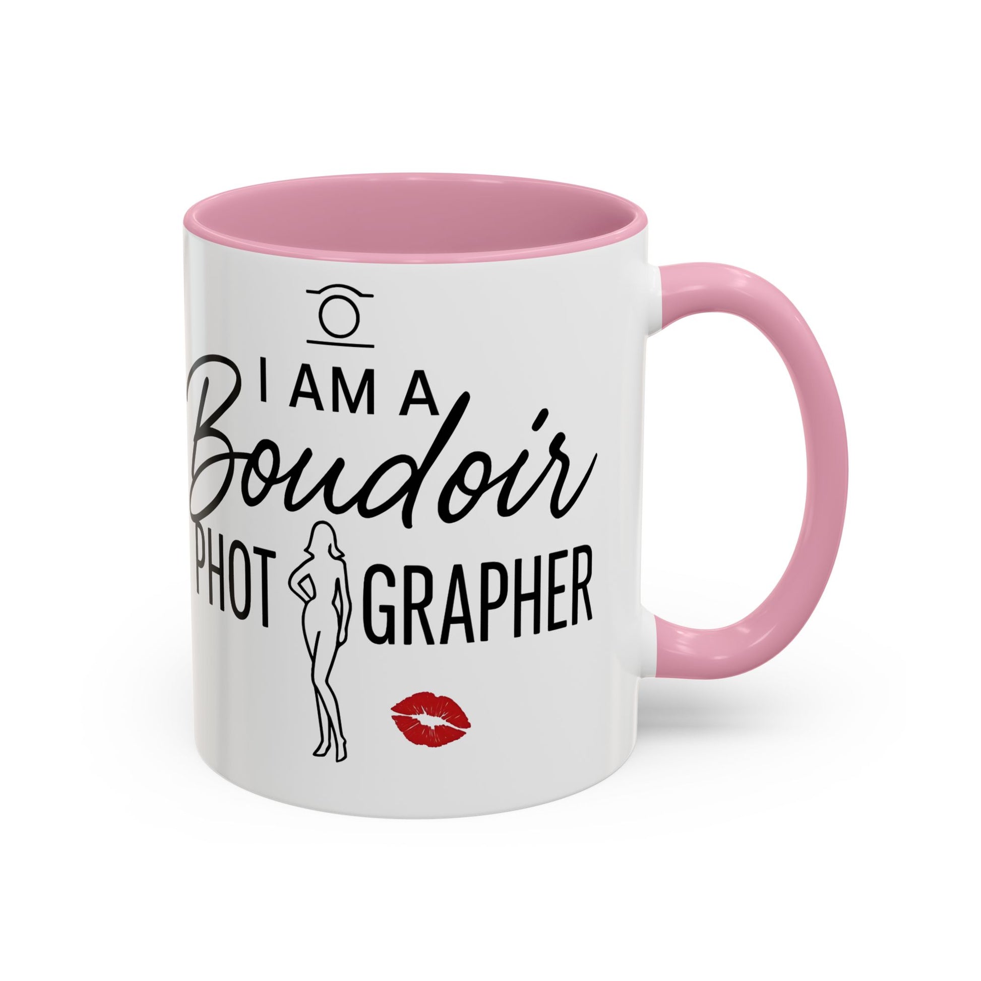 Boudoir Photographer Mug - Colorful Ceramic Coffee Cup, Gift for Photographers, Cute Art Mug, Fun Drinking Mug, Inspirational Coffee Mug