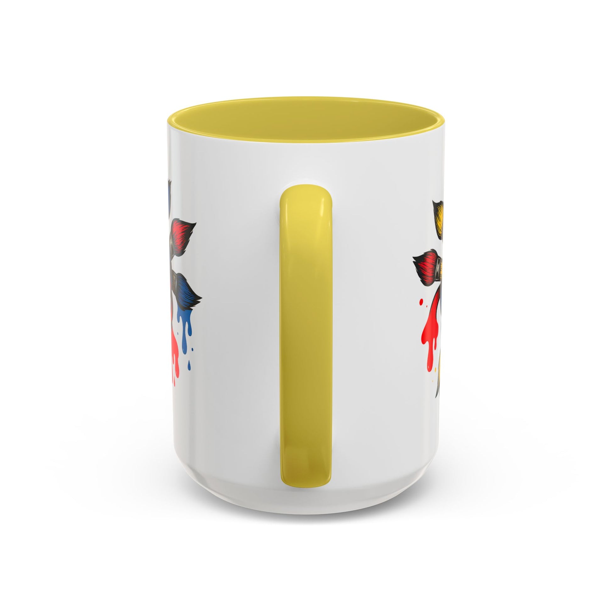 Funny Artist Mug - Colorful Coffee Cup for Art Teachers and Creatives, Dirty Art Mug, Paintbrush Design, Creative Humor Cup, Naughty Artist