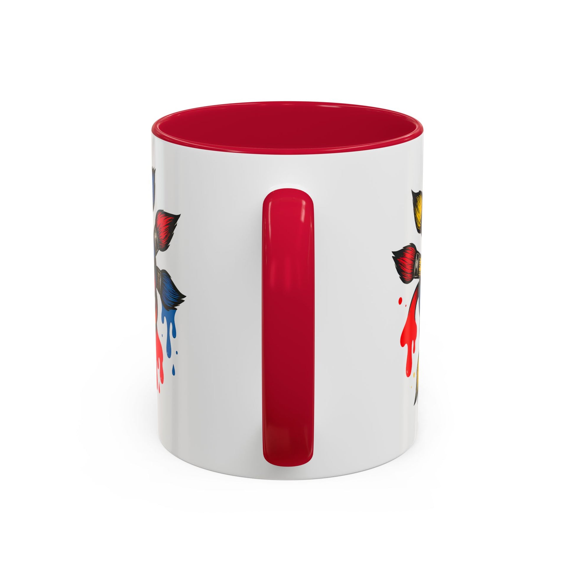 Funny Artist Mug - Colorful Coffee Cup for Art Teachers and Creatives, Dirty Art Mug, Paintbrush Design, Creative Humor Cup, Naughty Artist