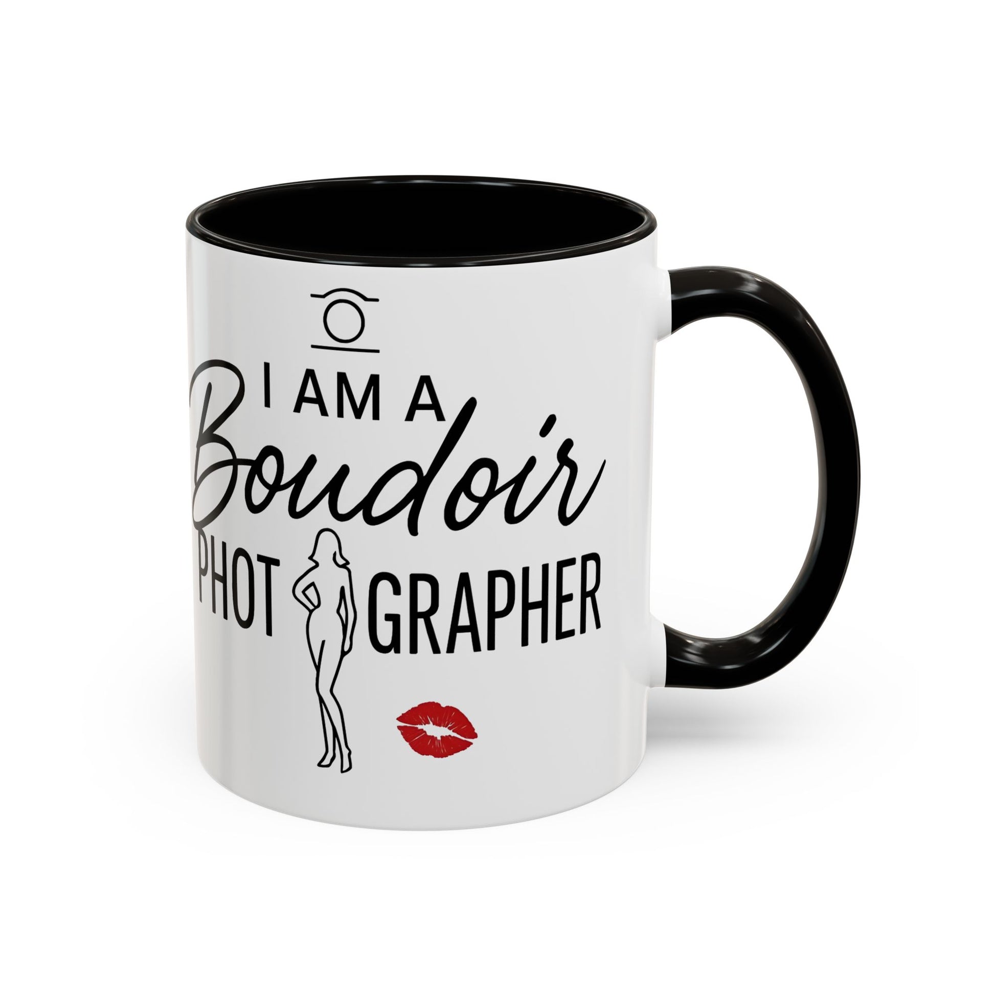 Boudoir Photographer Mug - Colorful Ceramic Coffee Cup, Gift for Photographers, Cute Art Mug, Fun Drinking Mug, Inspirational Coffee Mug
