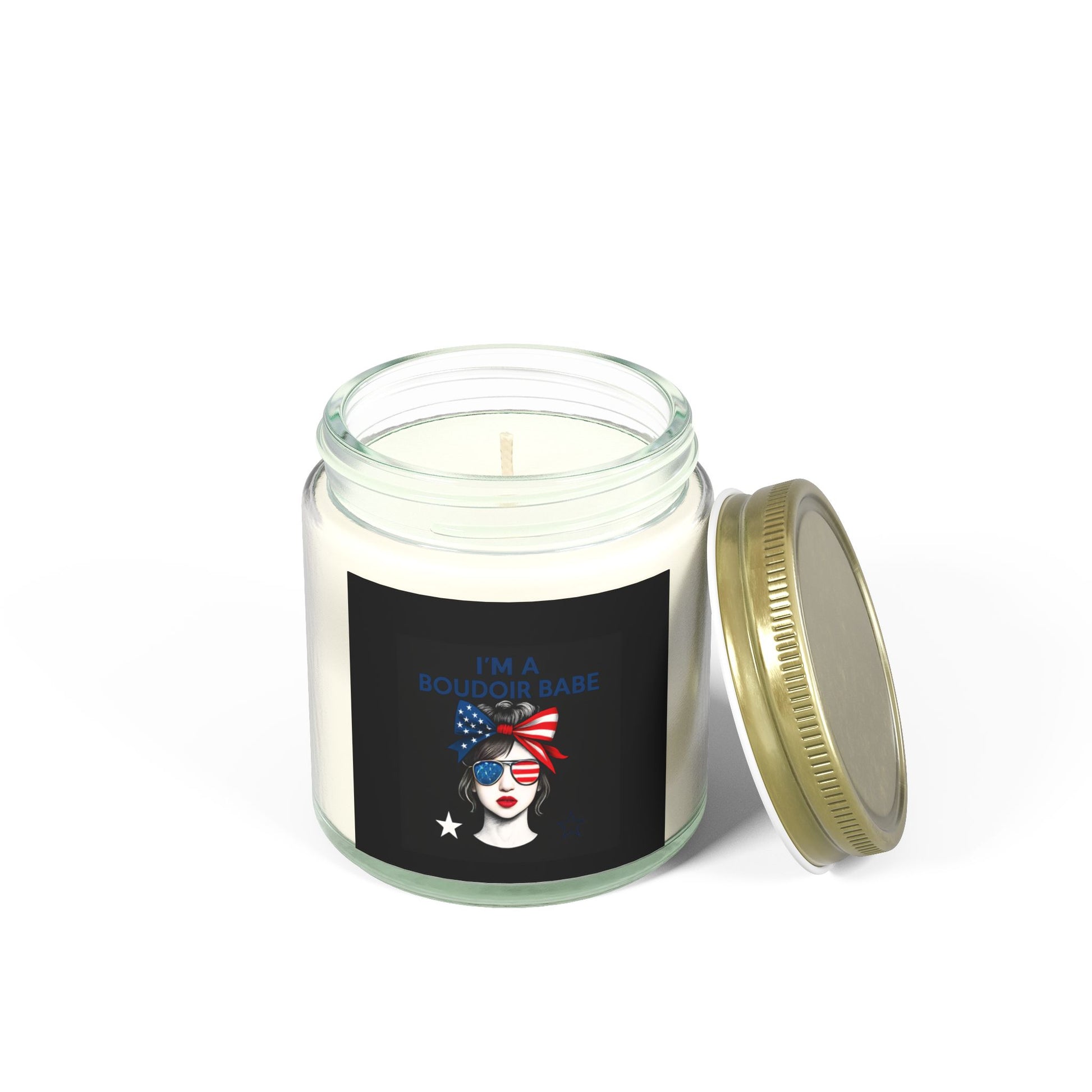 Patriotic Scented Candles - Fun Aromatic Gift for Independence Day, Home Décor, Relaxation, Holiday Celebrations, Self-Care