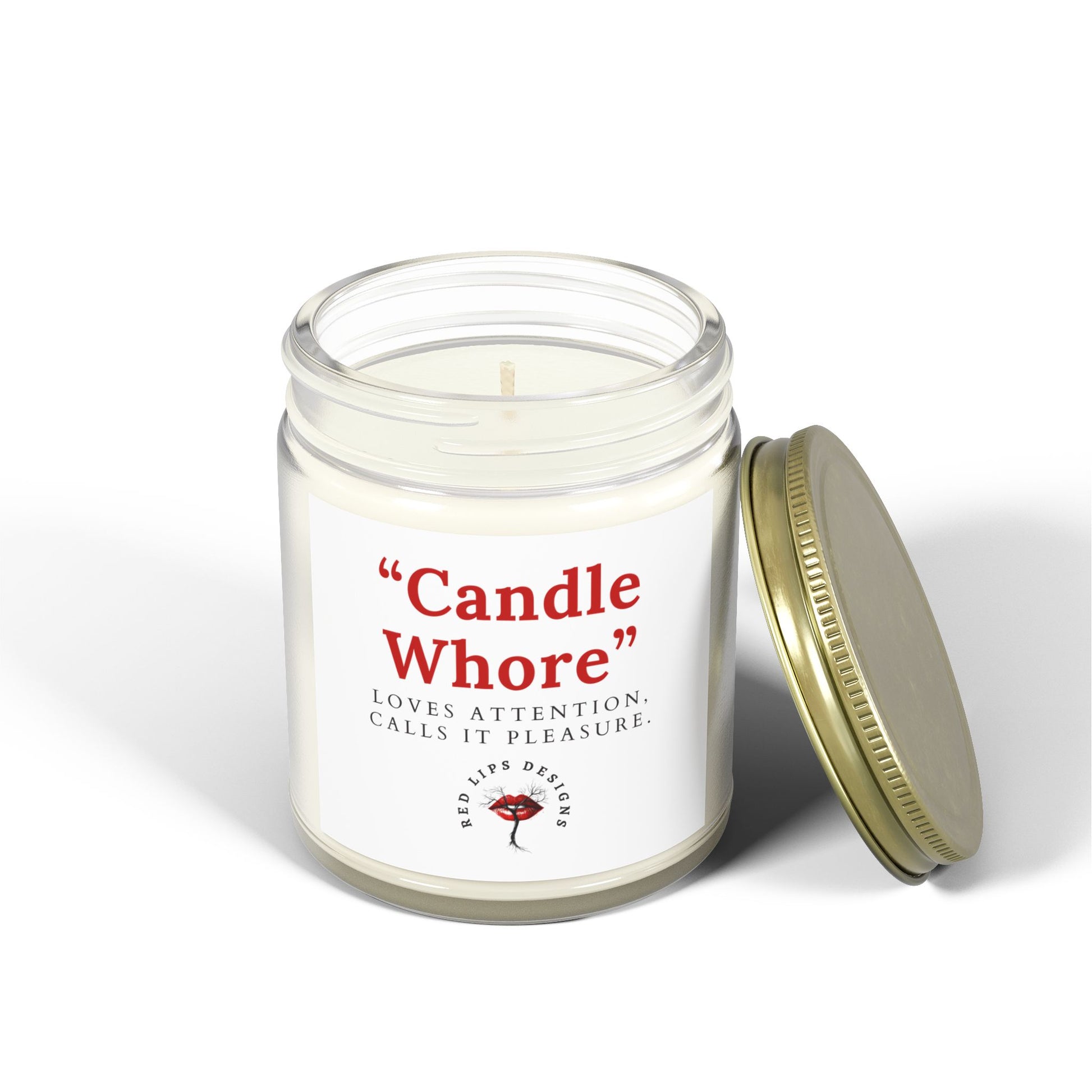 Candle Whore Funny Candle Dirty Gift for Her Bold Flirty Bedroom Decor Sassy Adult Humor Candle for Women Who Crave All the Attention