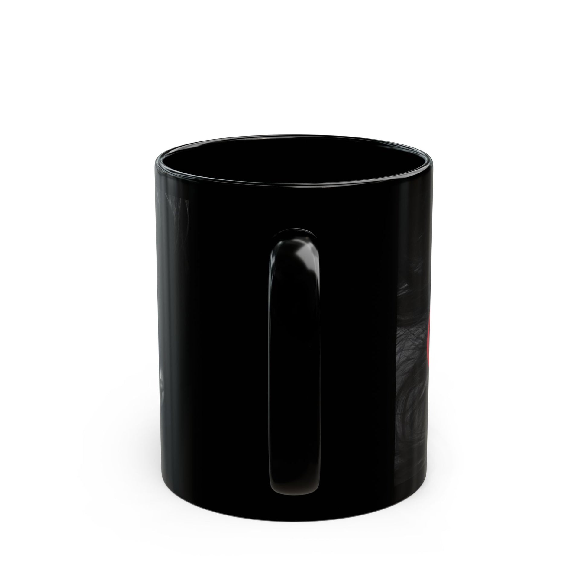 Confidence is Sexy Mug, Empowering Gift for Women, Bold Black Coffee Cup, Red Lips Design, Feminine Self-Love Boss Babe Mug
