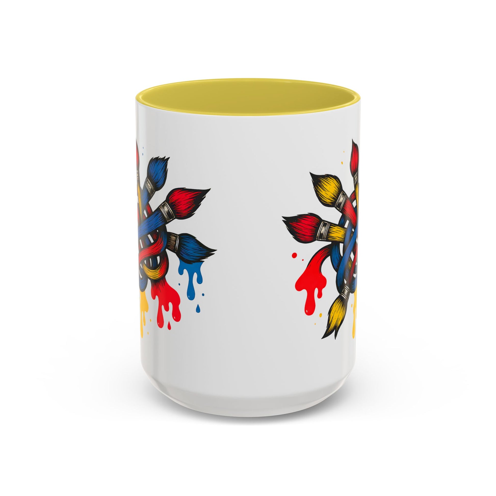Funny Artist Mug - Colorful Coffee Cup for Art Teachers and Creatives, Dirty Art Mug, Paintbrush Design, Creative Humor Cup, Naughty Artist