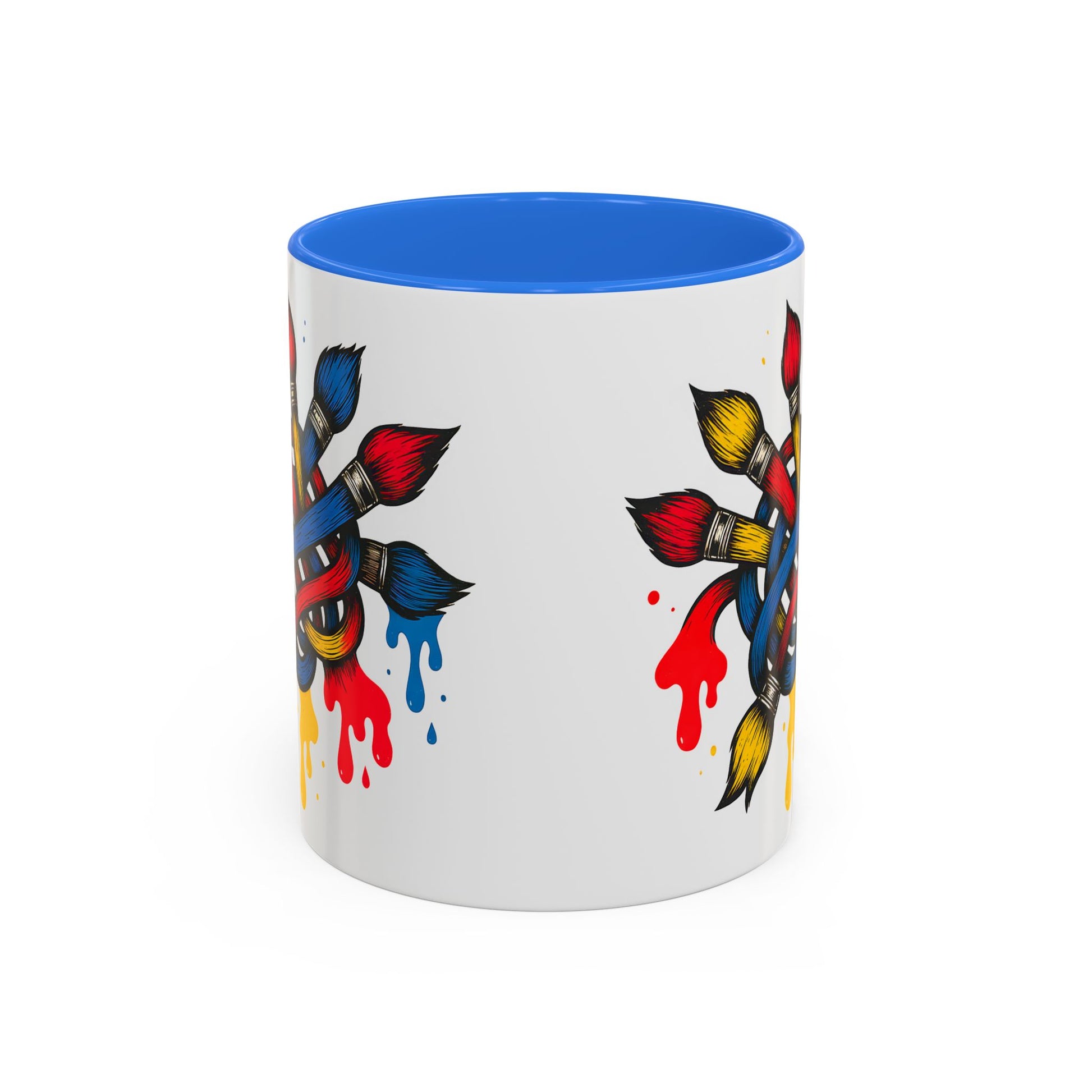 Funny Artist Mug - Colorful Coffee Cup for Art Teachers and Creatives, Dirty Art Mug, Paintbrush Design, Creative Humor Cup, Naughty Artist