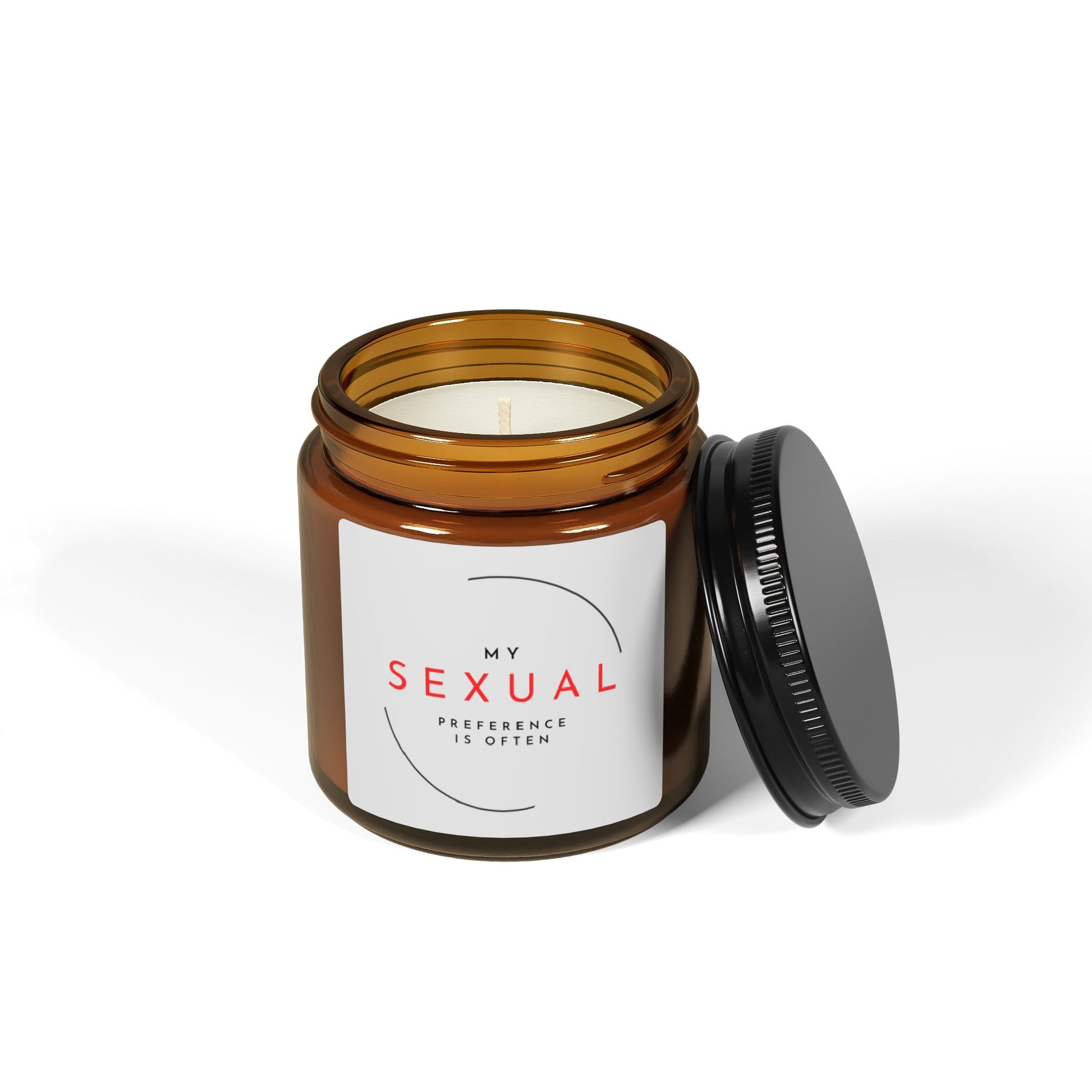 Scented Soy Candle - My Sexual Preference in Scent, Aromatherapy Gift, Home Decor, Relaxation, Unique Gift Idea