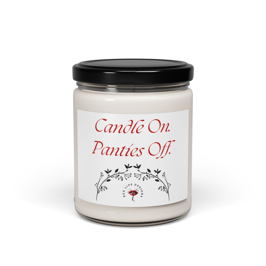 Humorous Scented Candle - "Candle On, Panties Off" - Fun Gift for Her, Relaxation, Home Decor, Party Favors, Birthday