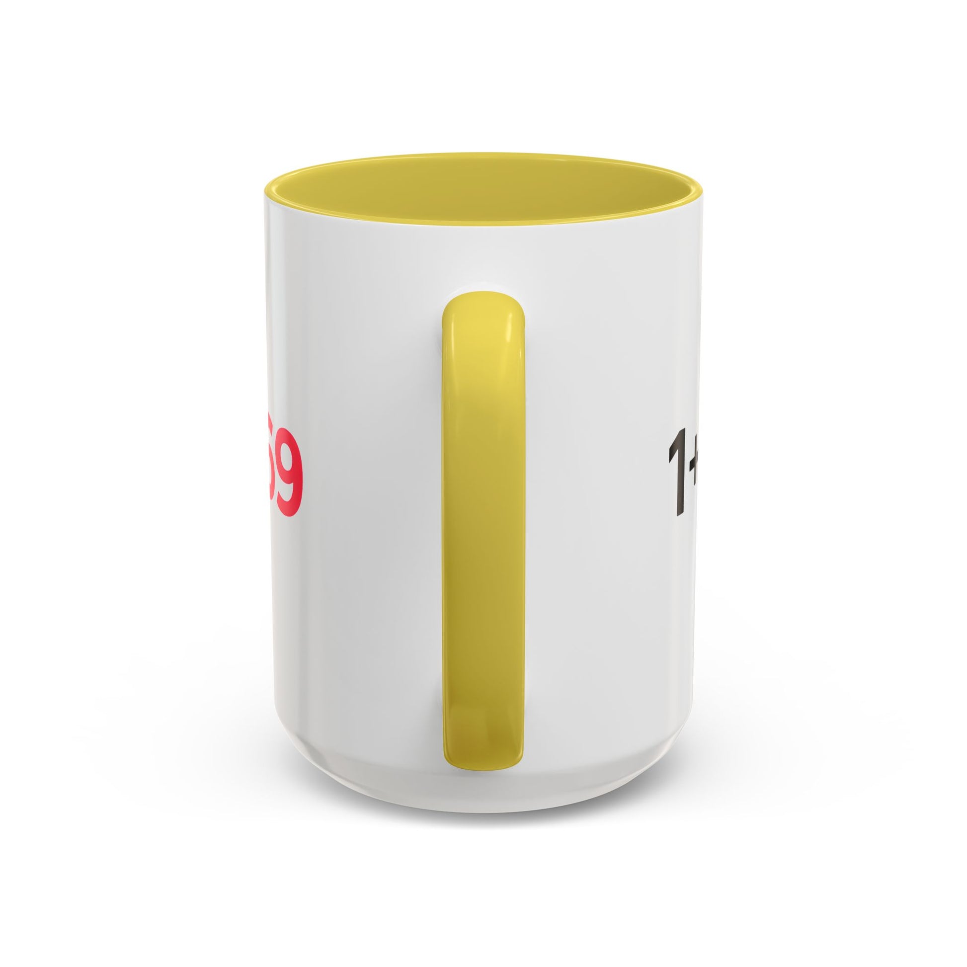 Funny Adult Mug, 1 Plus 1 Equals 69 Coffee Cup, Naughty Gift for Him or Her, Flirty Math Joke Mug,