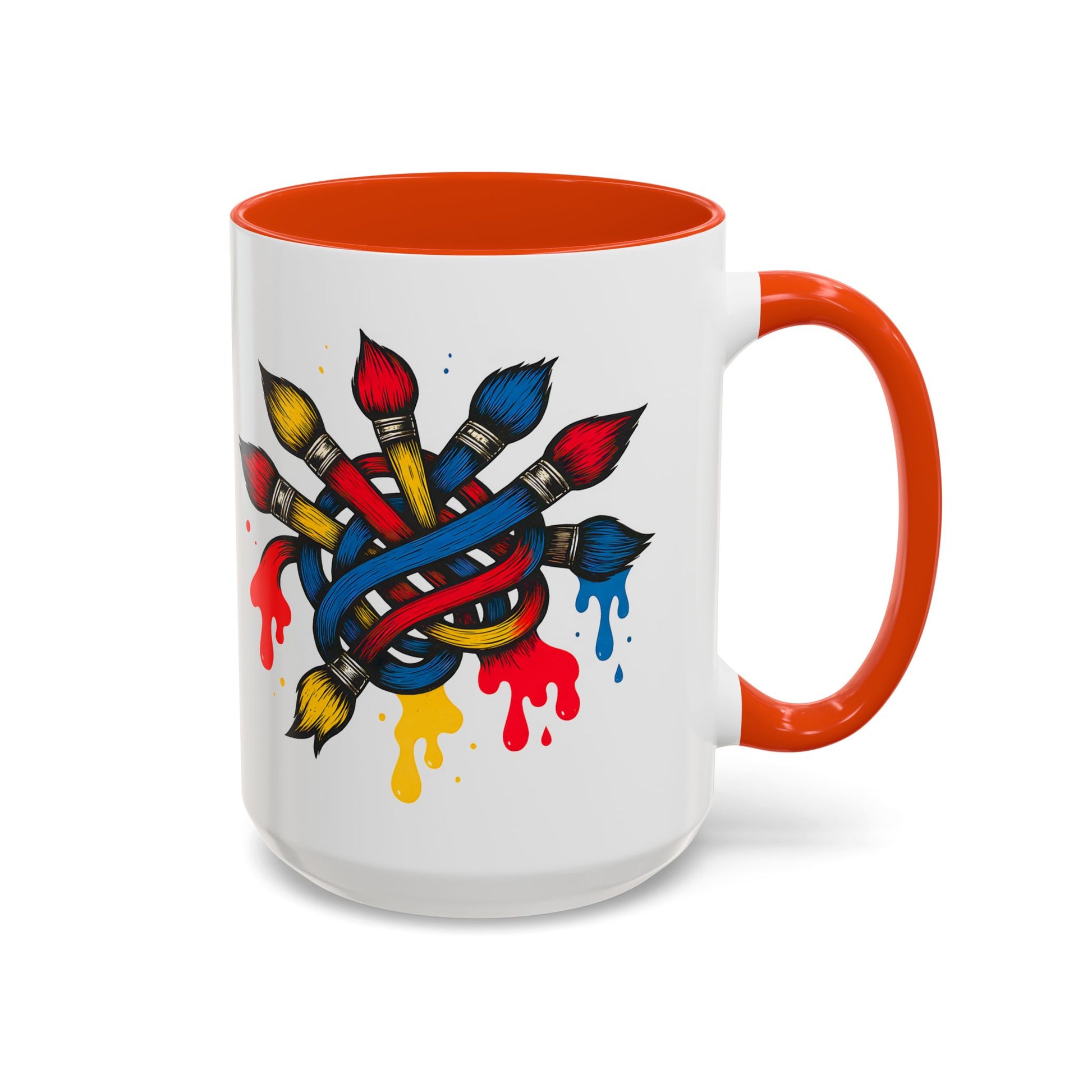 Funny Artist Mug - Colorful Coffee Cup for Art Teachers and Creatives, Dirty Art Mug, Paintbrush Design, Creative Humor Cup, Naughty Artist