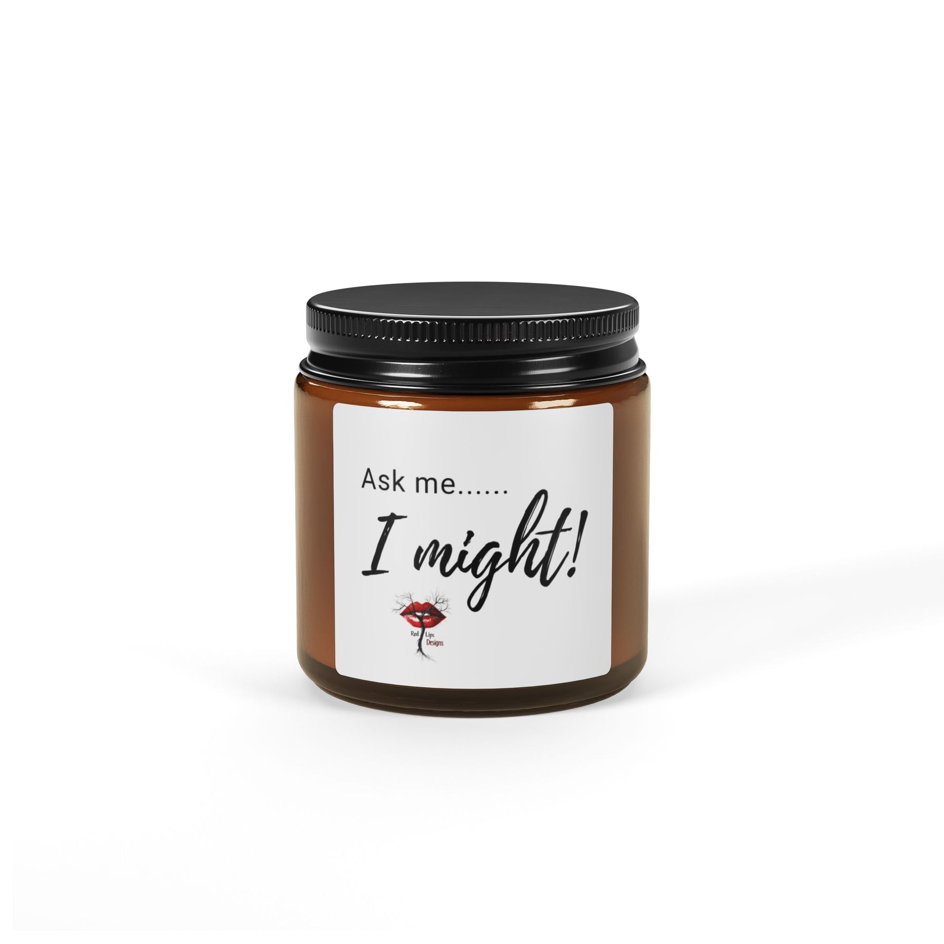 Charming Scented Candle - Amber Jar, Cozy Home Decor, Relaxation Gift, Birthday Surprise, Aromatherapy