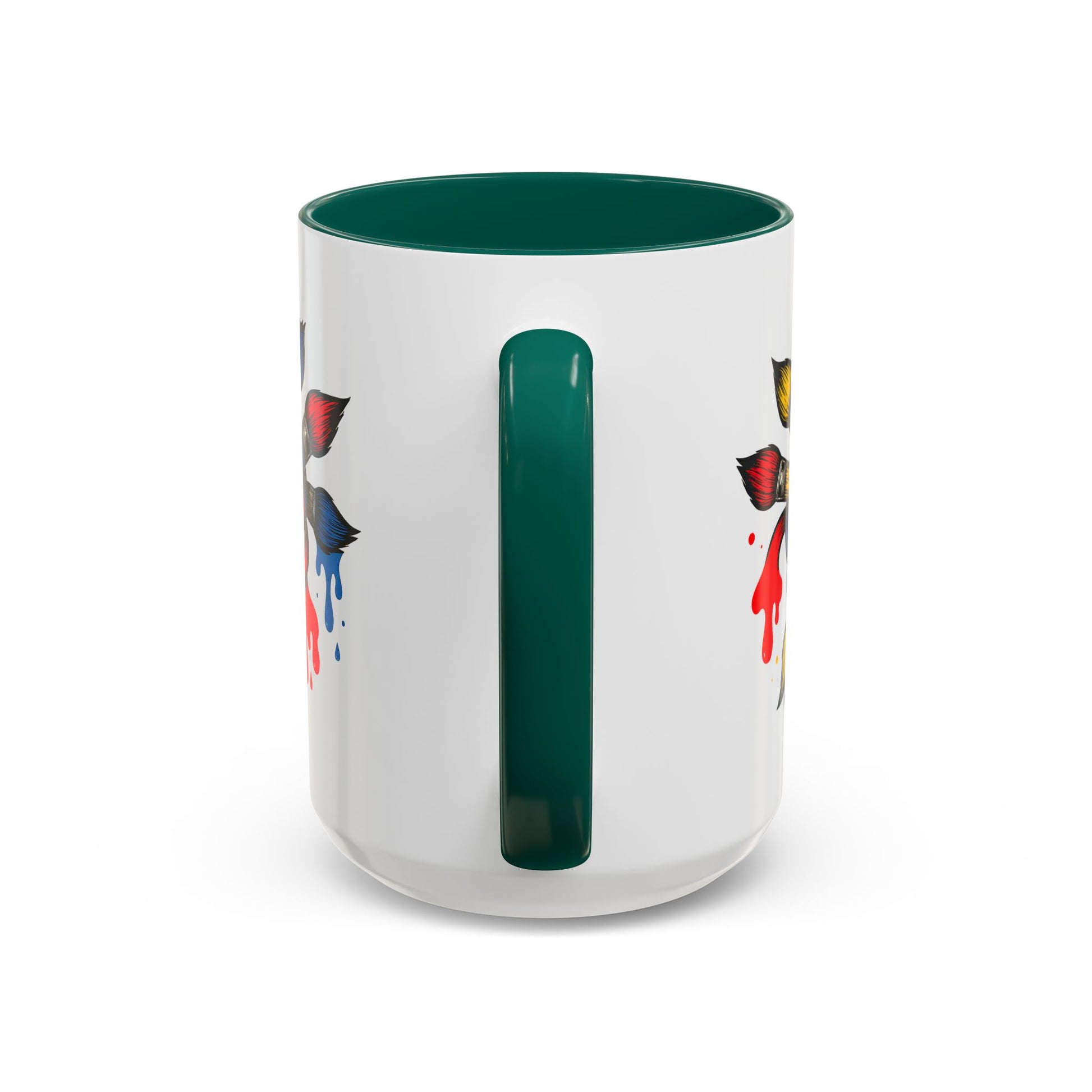 Funny Artist Mug - Colorful Coffee Cup for Art Teachers and Creatives, Dirty Art Mug, Paintbrush Design, Creative Humor Cup, Naughty Artist