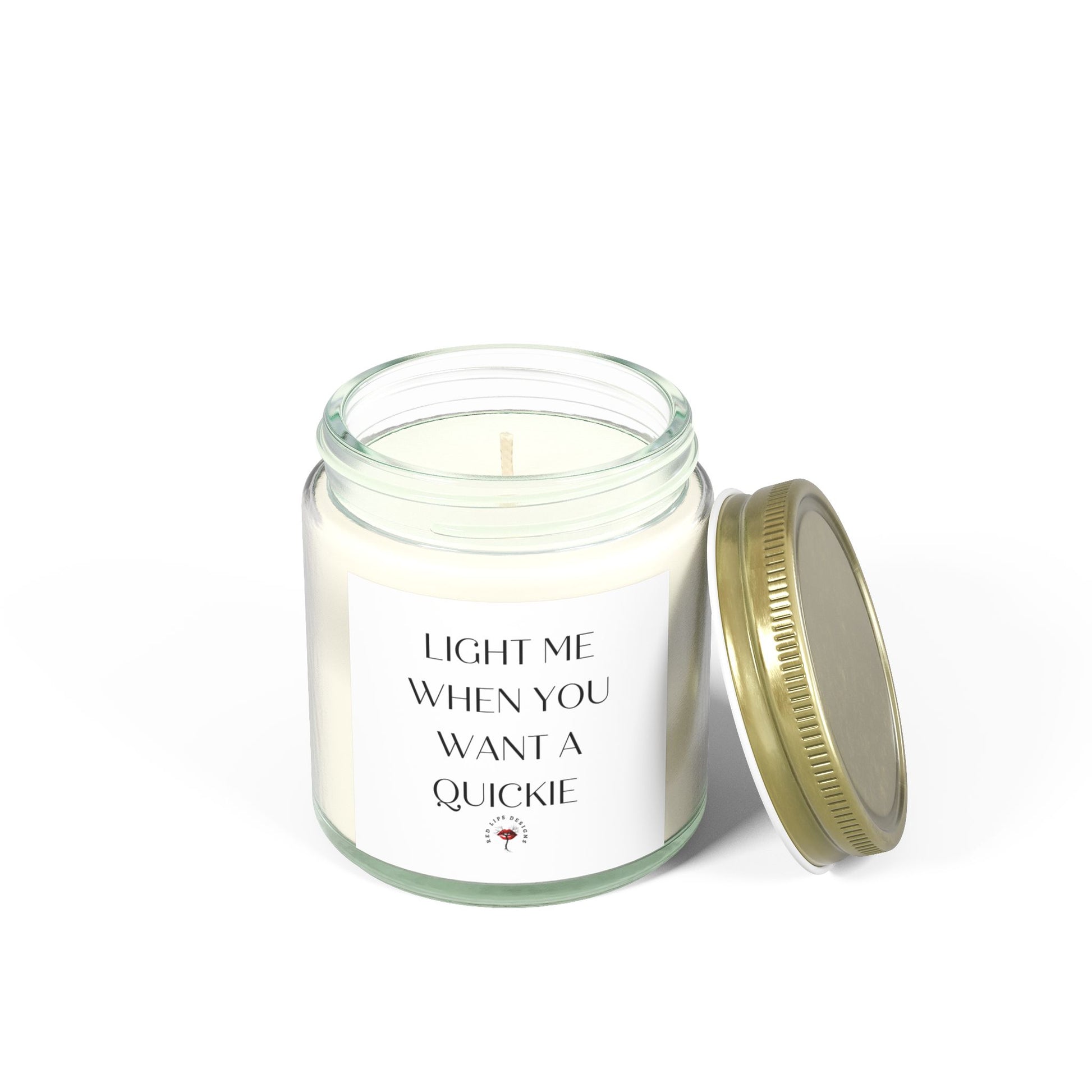 Sexy Candle for Her, Light Me When You Want a Quickie,Naughty Gift for Women, Flirty Valentine Candle