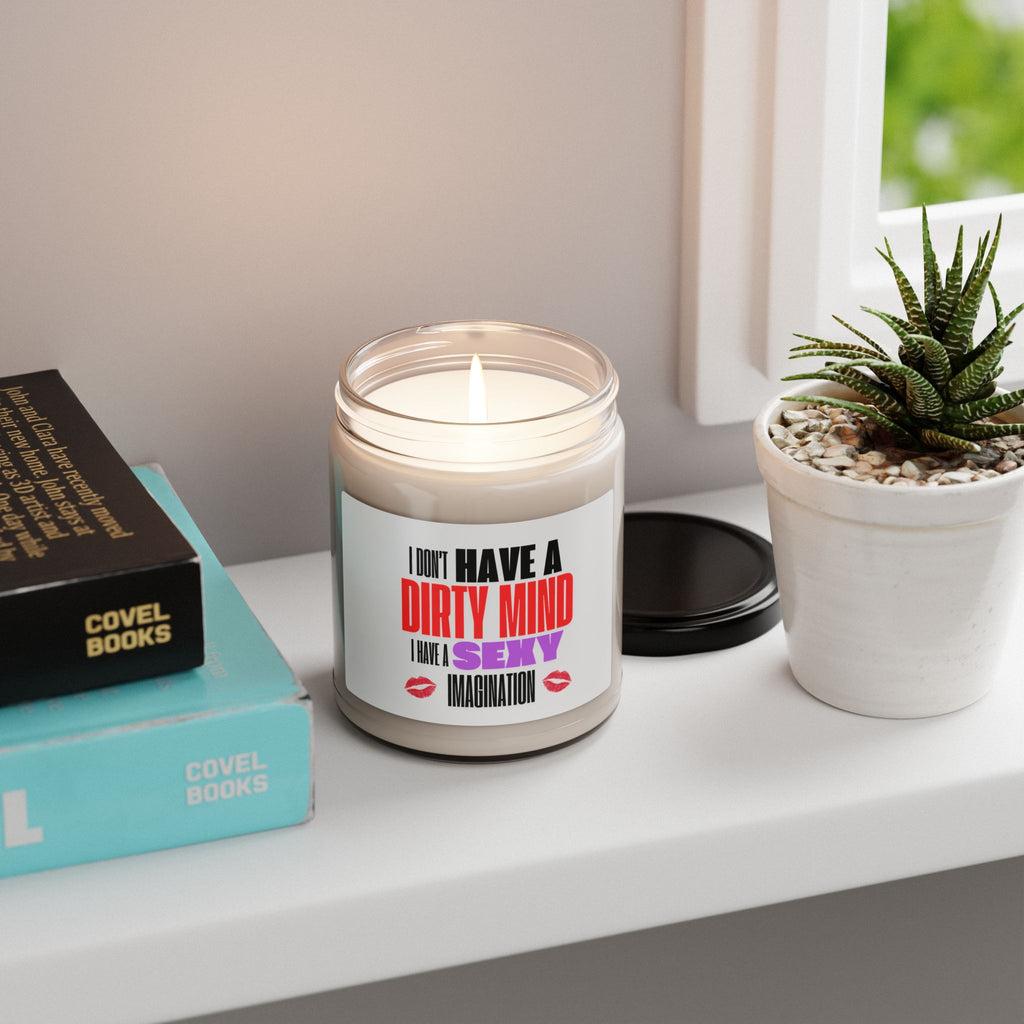 Flirty Scented Soy Candle | Perfect Gift for Friends, Home Decor, Relaxation, Romantic Evenings, Funny Quotes