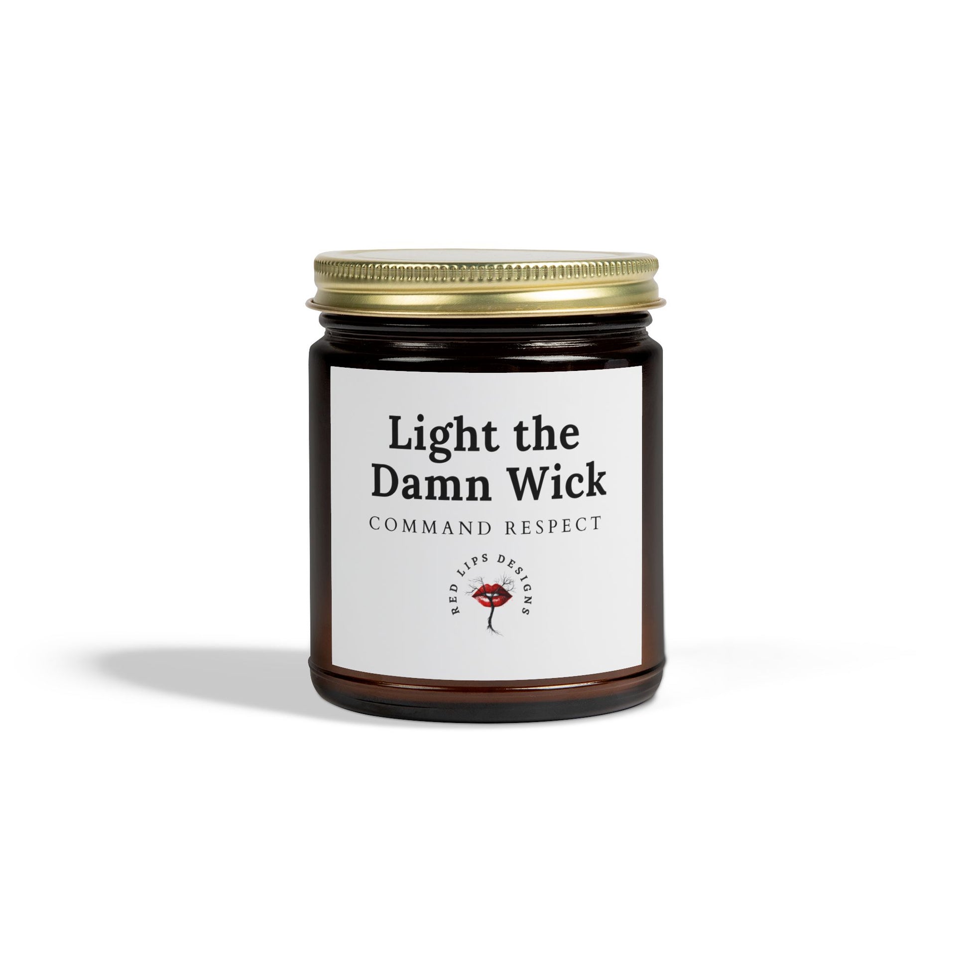 Candle Set - Light the Damn Wick, Scented Home Decor, Gift for Her, Aromatherapy, Relaxing, Motivational Quote