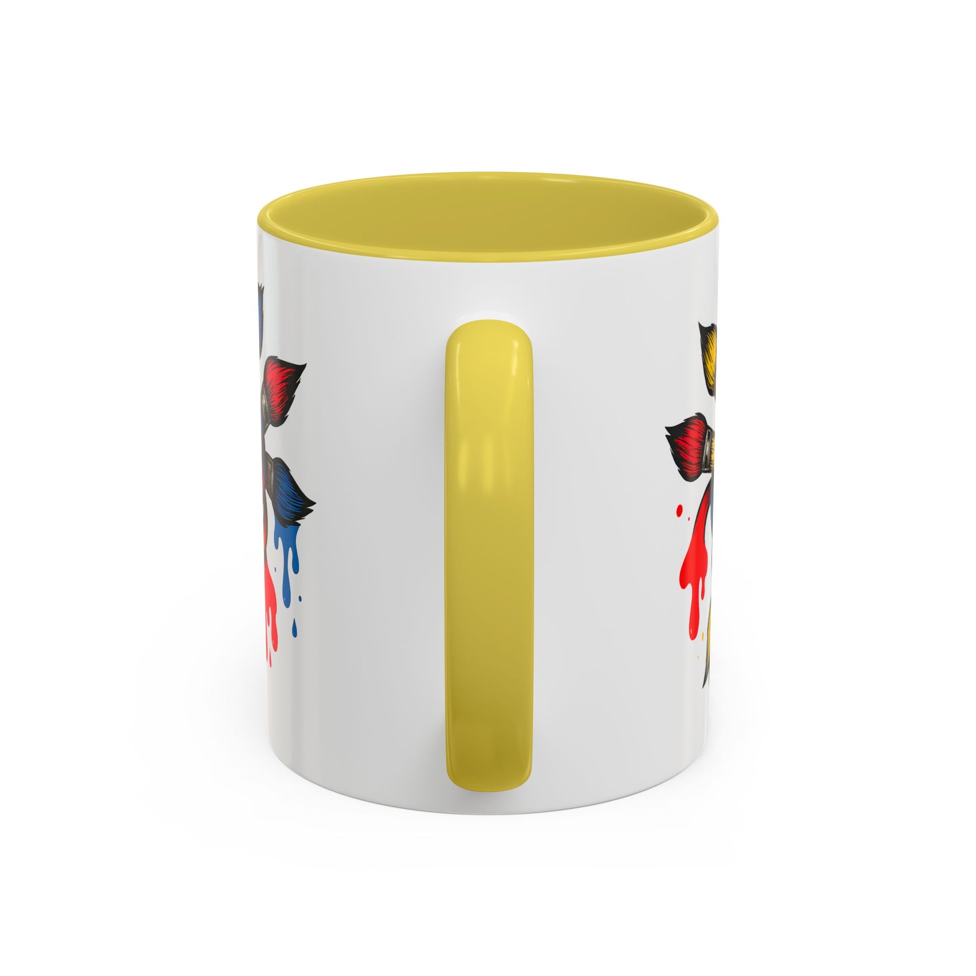 Funny Artist Mug - Colorful Coffee Cup for Art Teachers and Creatives, Dirty Art Mug, Paintbrush Design, Creative Humor Cup, Naughty Artist