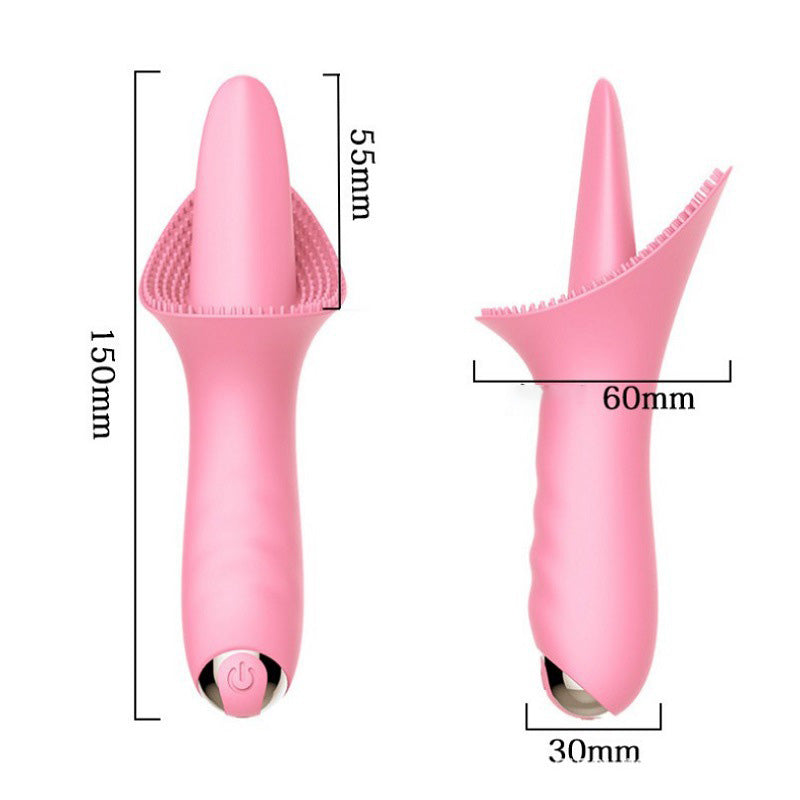 Orena Little Lily Licking Tongue and Mouth Lover Vibration Masturbation Stick Tongue Mouth Massage Adult Sex Products