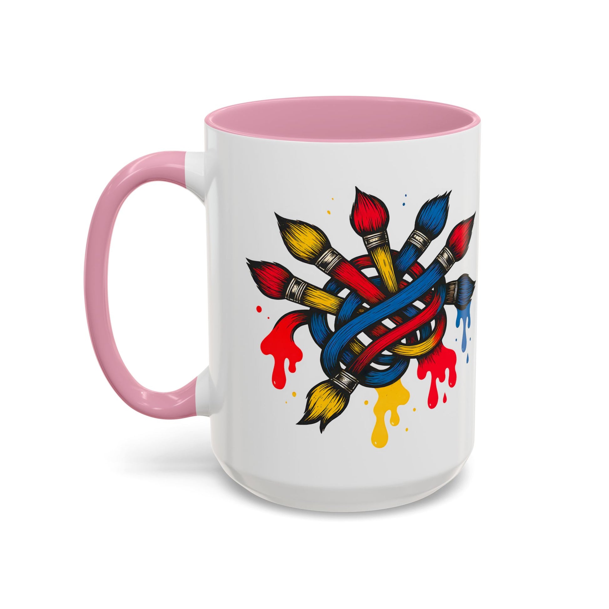 Funny Artist Mug - Colorful Coffee Cup for Art Teachers and Creatives, Dirty Art Mug, Paintbrush Design, Creative Humor Cup, Naughty Artist