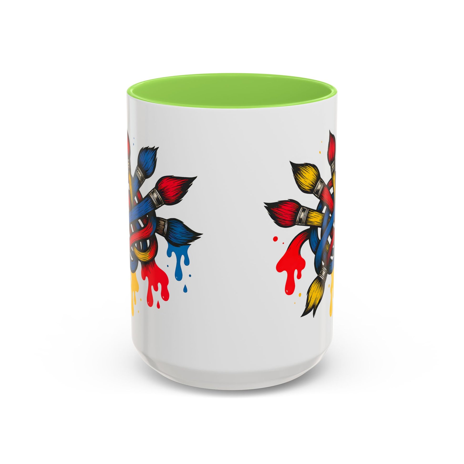 Funny Artist Mug - Colorful Coffee Cup for Art Teachers and Creatives, Dirty Art Mug, Paintbrush Design, Creative Humor Cup, Naughty Artist