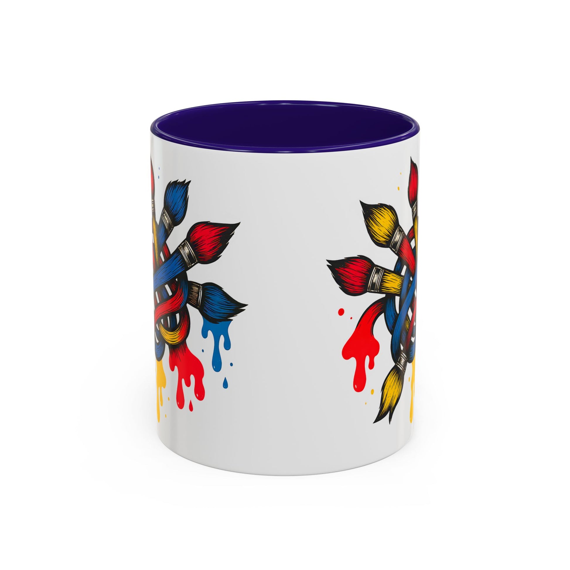 Funny Artist Mug - Colorful Coffee Cup for Art Teachers and Creatives, Dirty Art Mug, Paintbrush Design, Creative Humor Cup, Naughty Artist