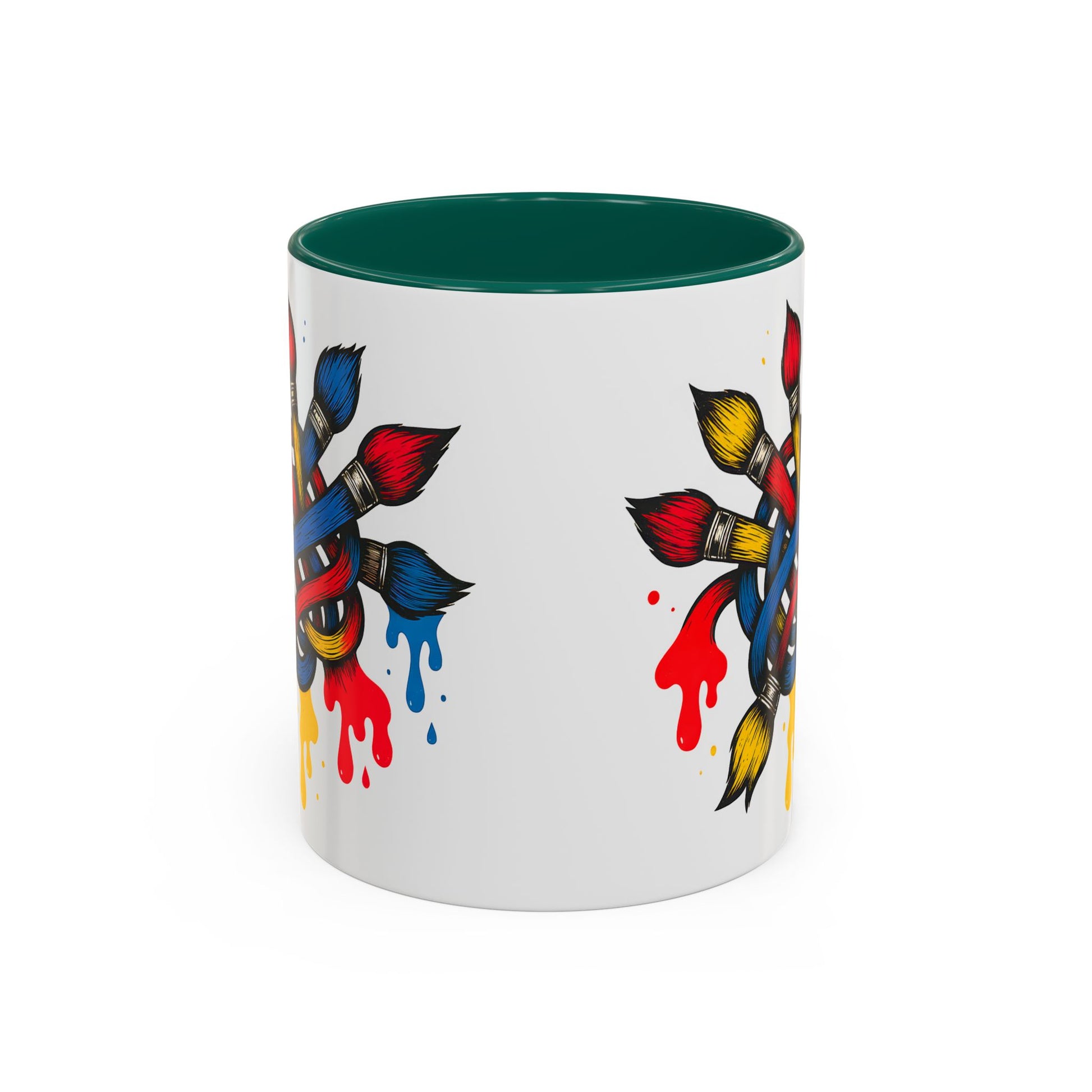 Funny Artist Mug - Colorful Coffee Cup for Art Teachers and Creatives, Dirty Art Mug, Paintbrush Design, Creative Humor Cup, Naughty Artist