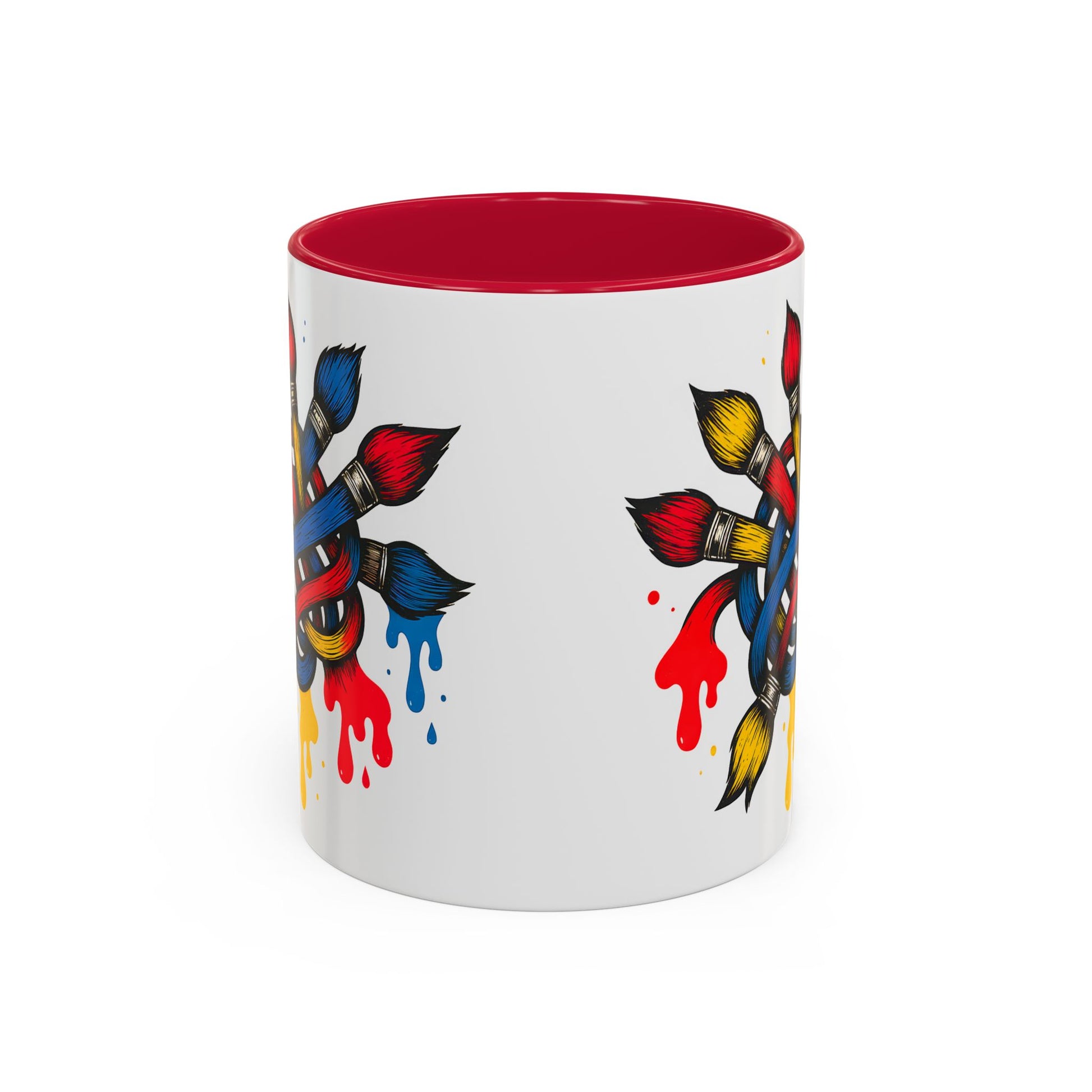Funny Artist Mug - Colorful Coffee Cup for Art Teachers and Creatives, Dirty Art Mug, Paintbrush Design, Creative Humor Cup, Naughty Artist
