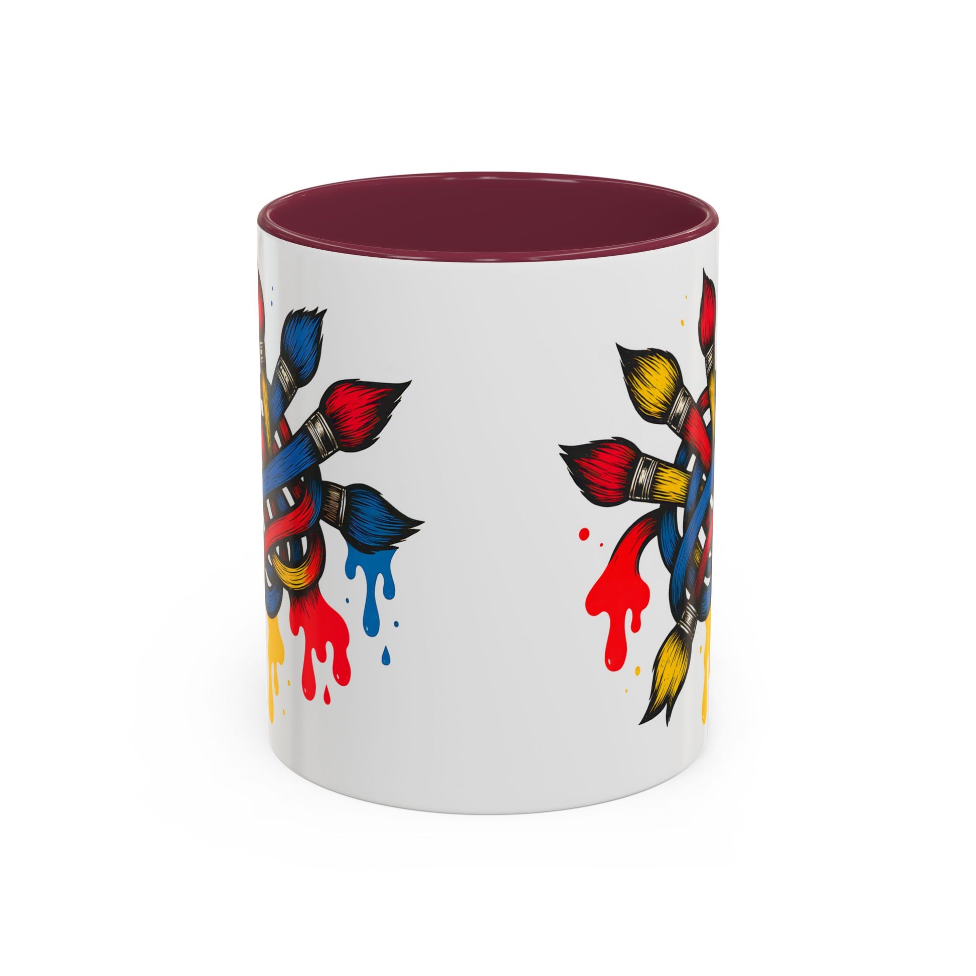 Funny Artist Mug - Colorful Coffee Cup for Art Teachers and Creatives, Dirty Art Mug, Paintbrush Design, Creative Humor Cup, Naughty Artist