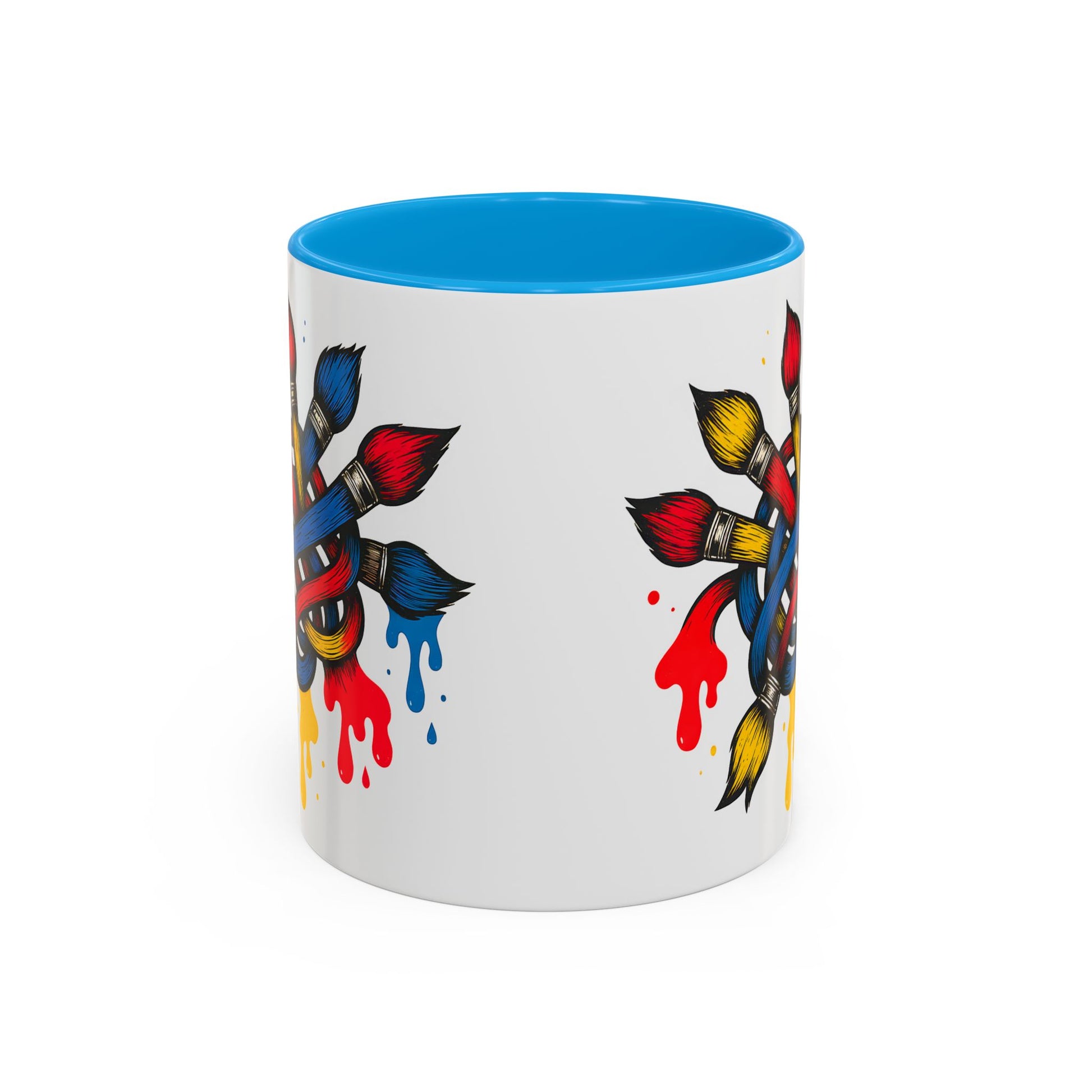 Funny Artist Mug - Colorful Coffee Cup for Art Teachers and Creatives, Dirty Art Mug, Paintbrush Design, Creative Humor Cup, Naughty Artist