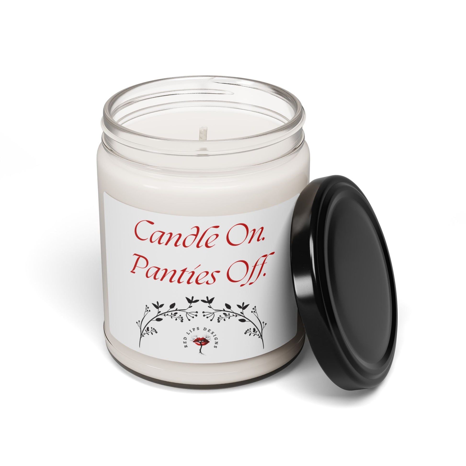 Humorous Scented Candle - "Candle On, Panties Off" - Fun Gift for Her, Relaxation, Home Decor, Party Favors, Birthday