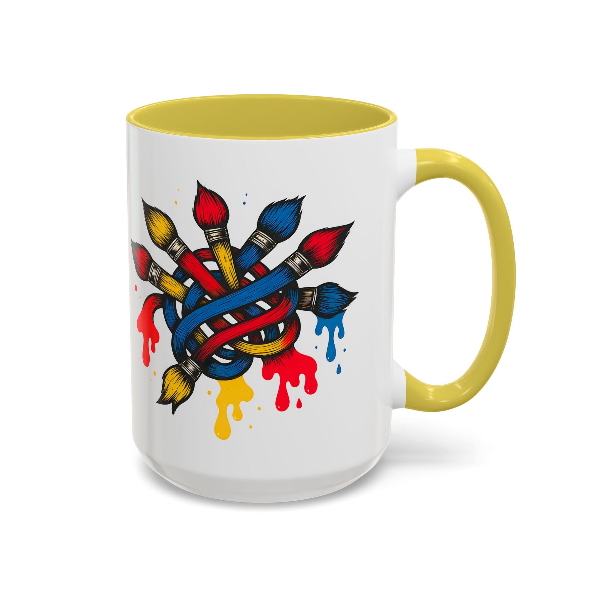Funny Artist Mug - Colorful Coffee Cup for Art Teachers and Creatives, Dirty Art Mug, Paintbrush Design, Creative Humor Cup, Naughty Artist
