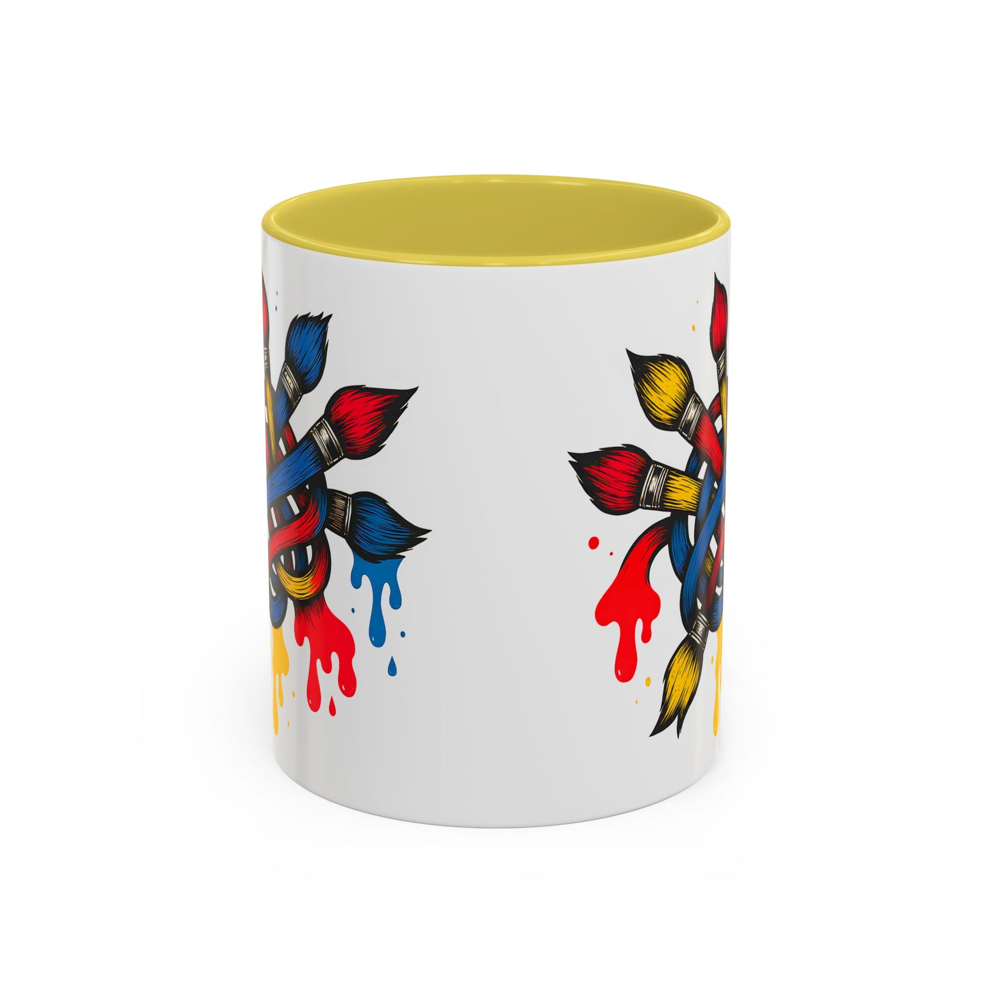 Funny Artist Mug - Colorful Coffee Cup for Art Teachers and Creatives, Dirty Art Mug, Paintbrush Design, Creative Humor Cup, Naughty Artist