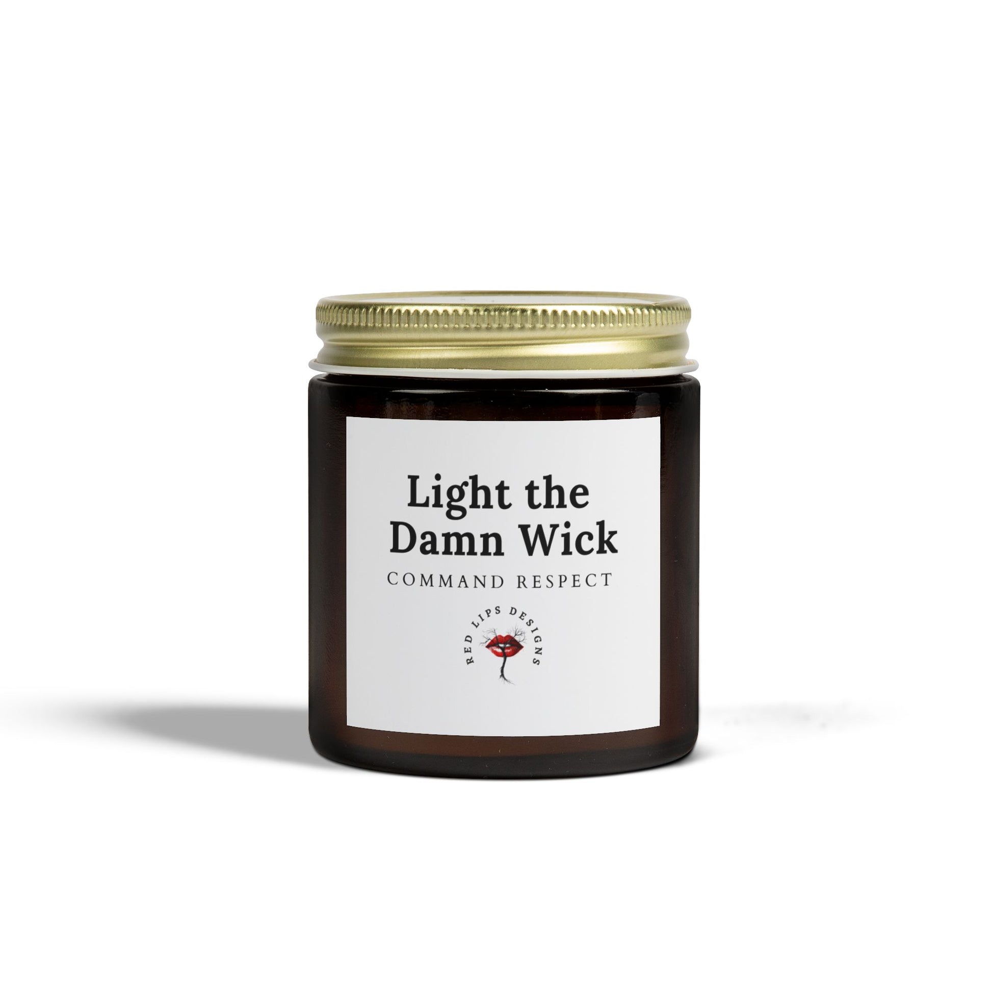 Candle Set - Light the Damn Wick, Scented Home Decor, Gift for Her, Aromatherapy, Relaxing, Motivational Quote