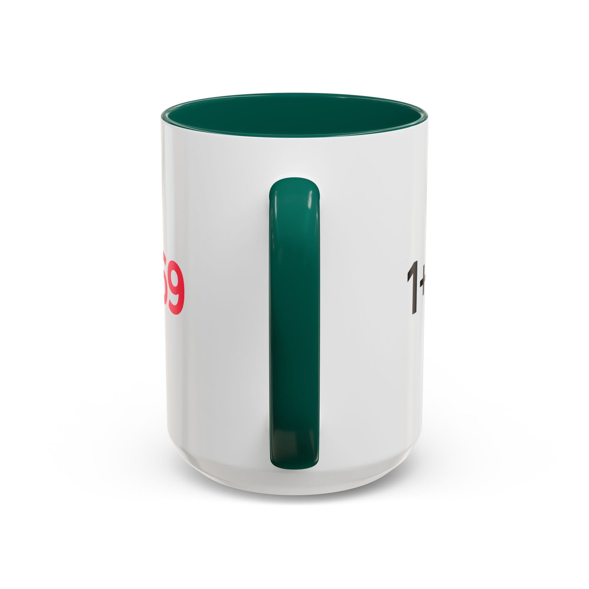 Funny Adult Mug, 1 Plus 1 Equals 69 Coffee Cup, Naughty Gift for Him or Her, Flirty Math Joke Mug,