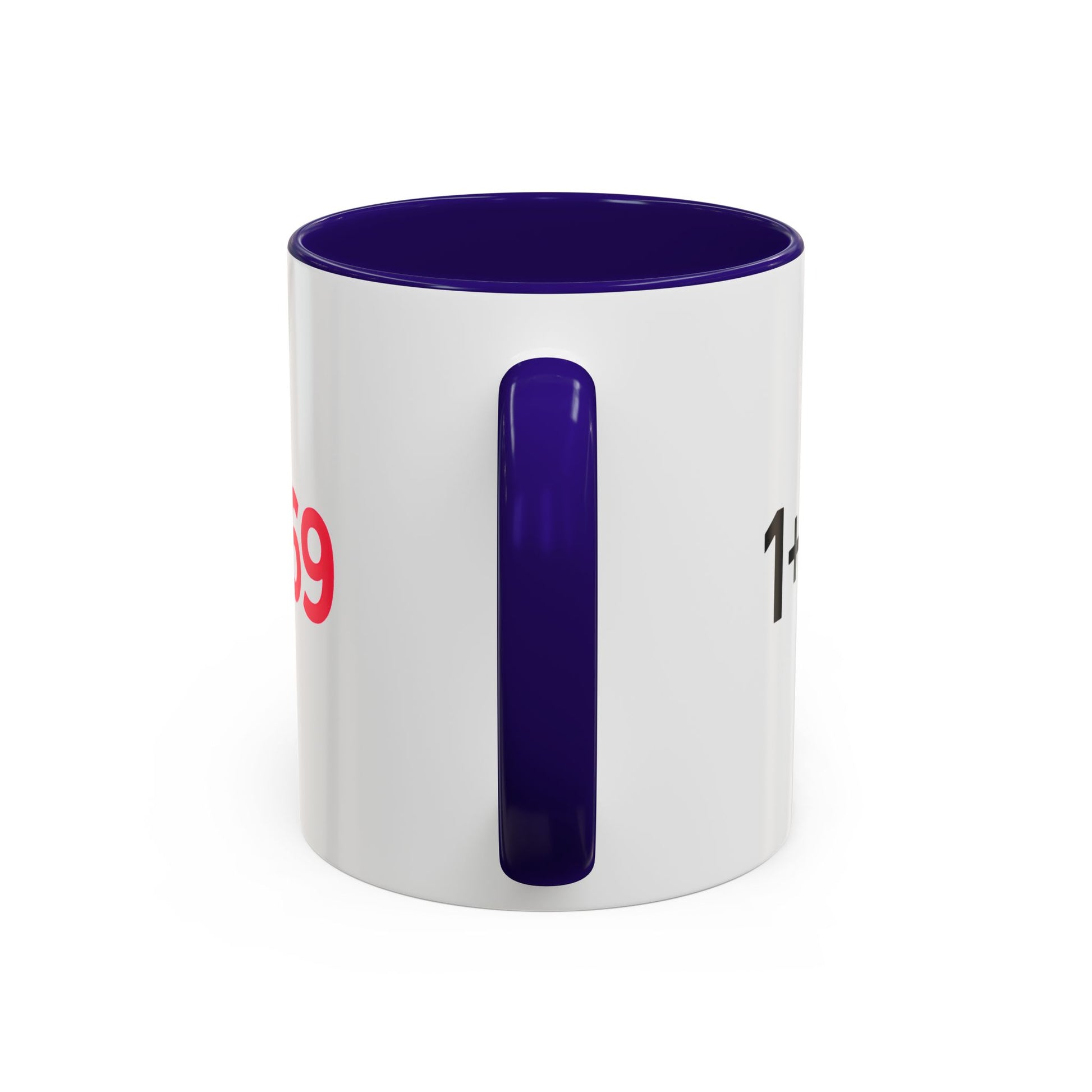 Funny Adult Mug, 1 Plus 1 Equals 69 Coffee Cup, Naughty Gift for Him or Her, Flirty Math Joke Mug,