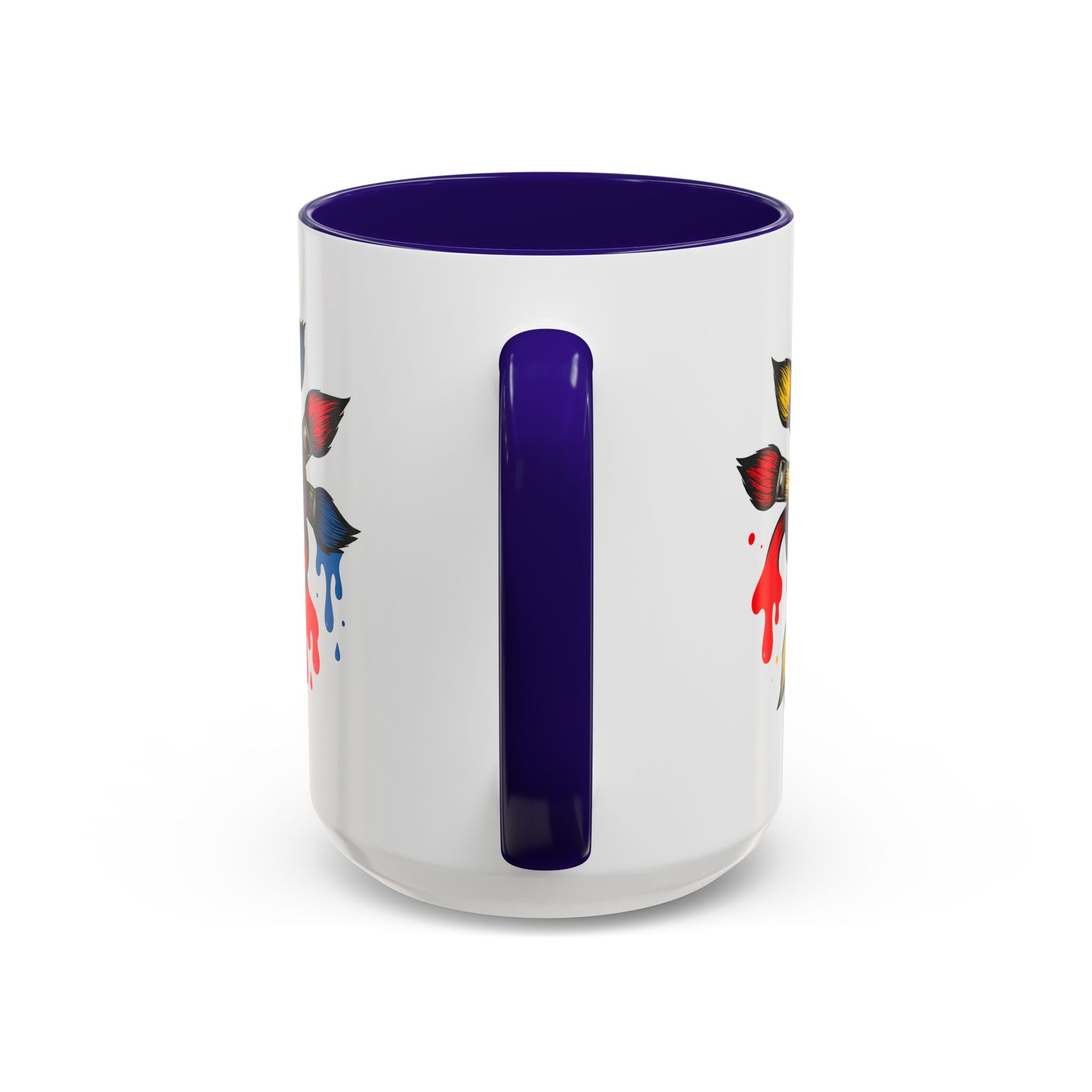 Funny Artist Mug - Colorful Coffee Cup for Art Teachers and Creatives, Dirty Art Mug, Paintbrush Design, Creative Humor Cup, Naughty Artist