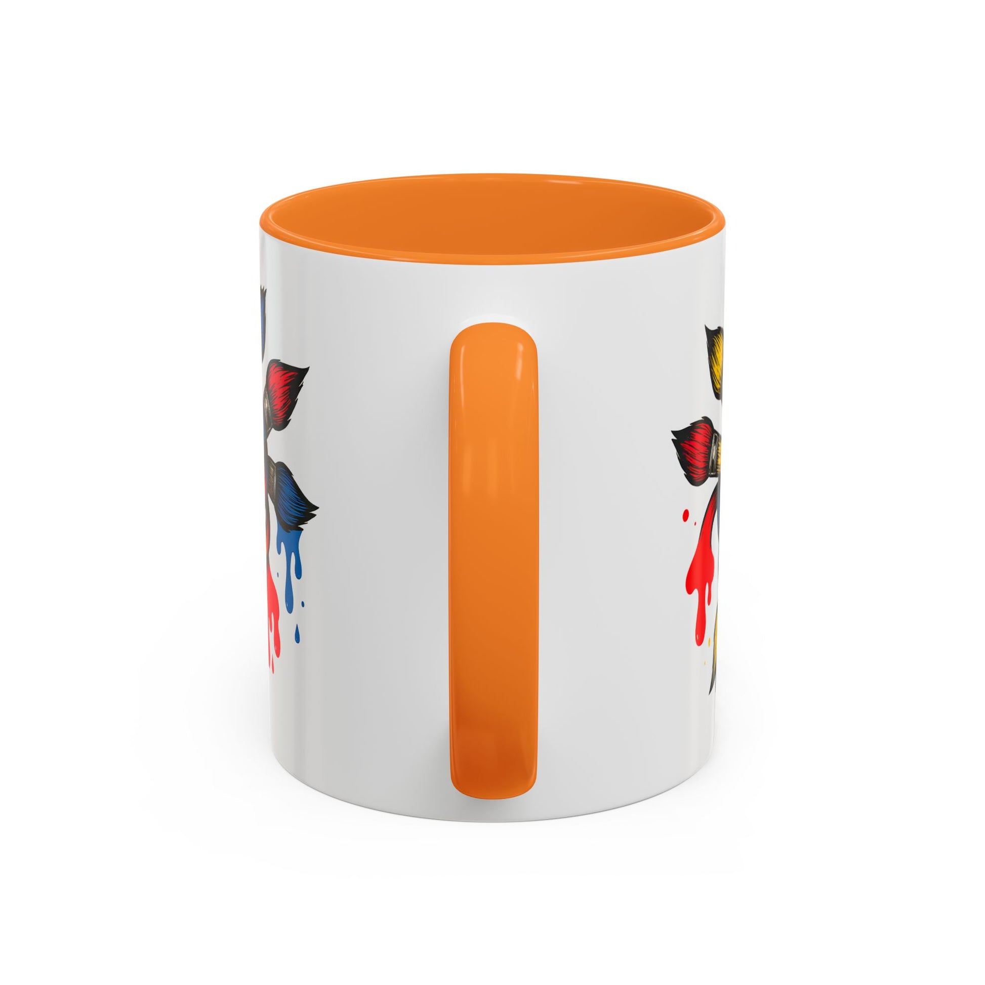 Funny Artist Mug - Colorful Coffee Cup for Art Teachers and Creatives, Dirty Art Mug, Paintbrush Design, Creative Humor Cup, Naughty Artist