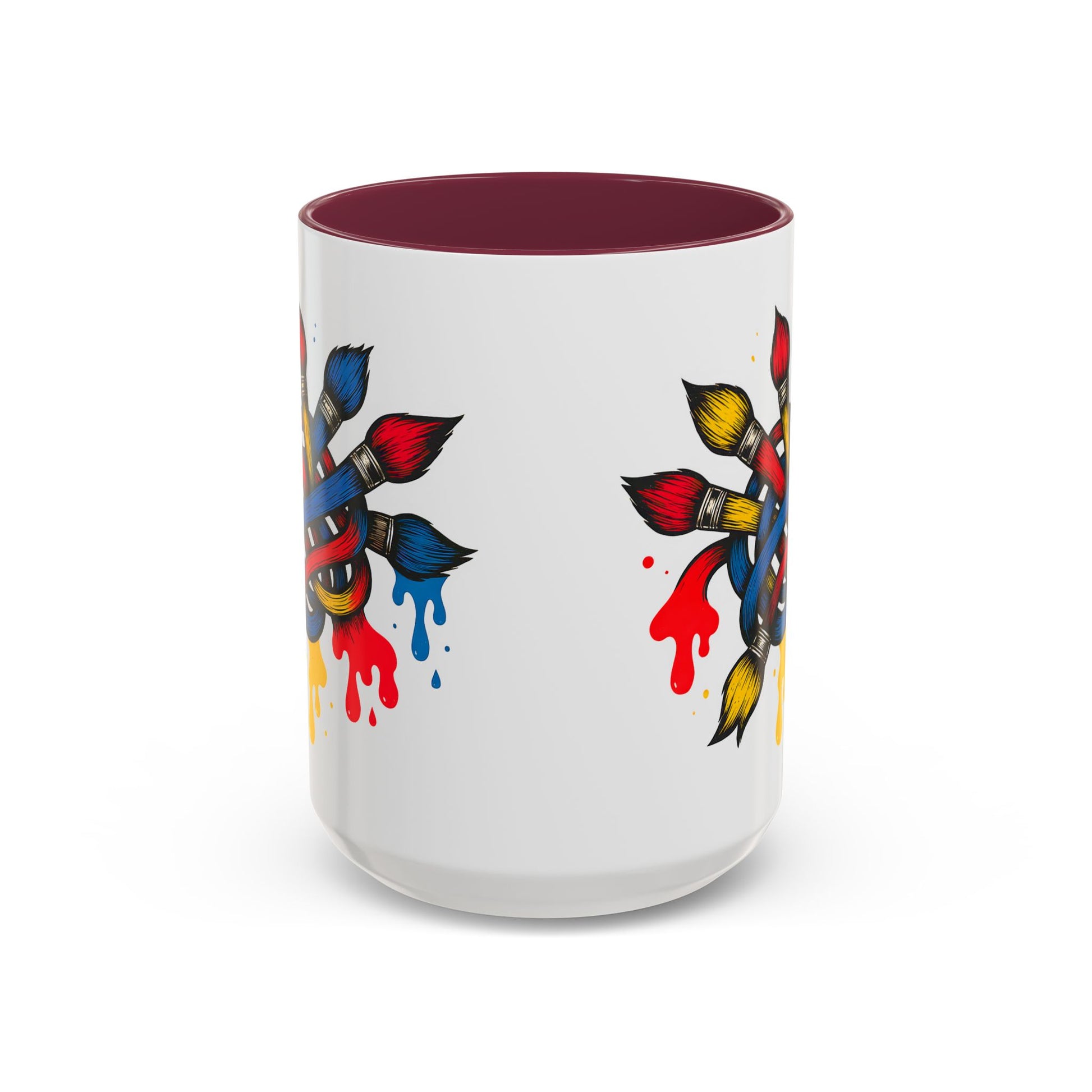 Funny Artist Mug - Colorful Coffee Cup for Art Teachers and Creatives, Dirty Art Mug, Paintbrush Design, Creative Humor Cup, Naughty Artist