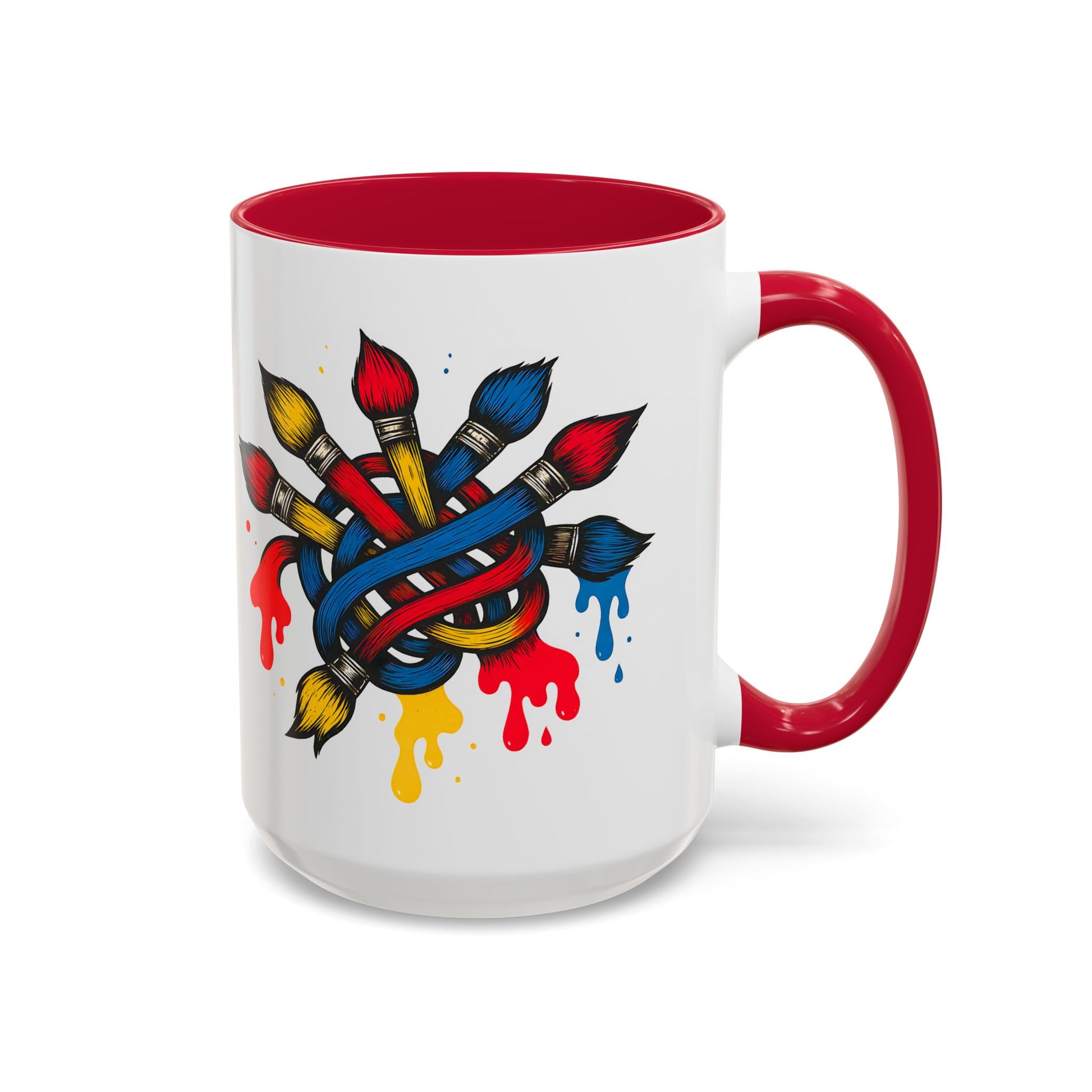 Funny Artist Mug - Colorful Coffee Cup for Art Teachers and Creatives, Dirty Art Mug, Paintbrush Design, Creative Humor Cup, Naughty Artist