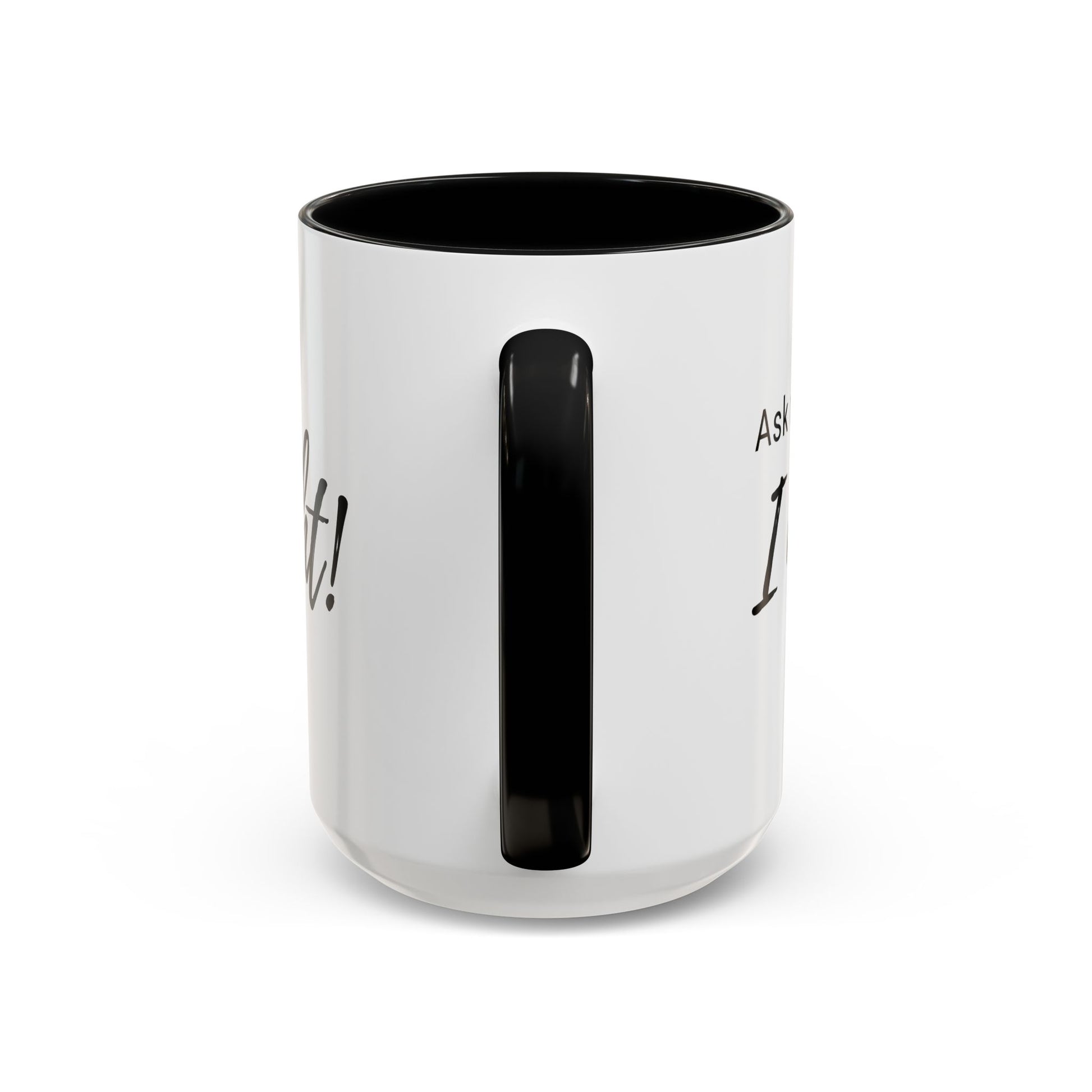 Flirty Funny Mug for Her, Ask Me I Might Coffee Cup, Sassy Gift, Naughty Hint Mug, Sexy Morning Vibes, Playful Adult Humor