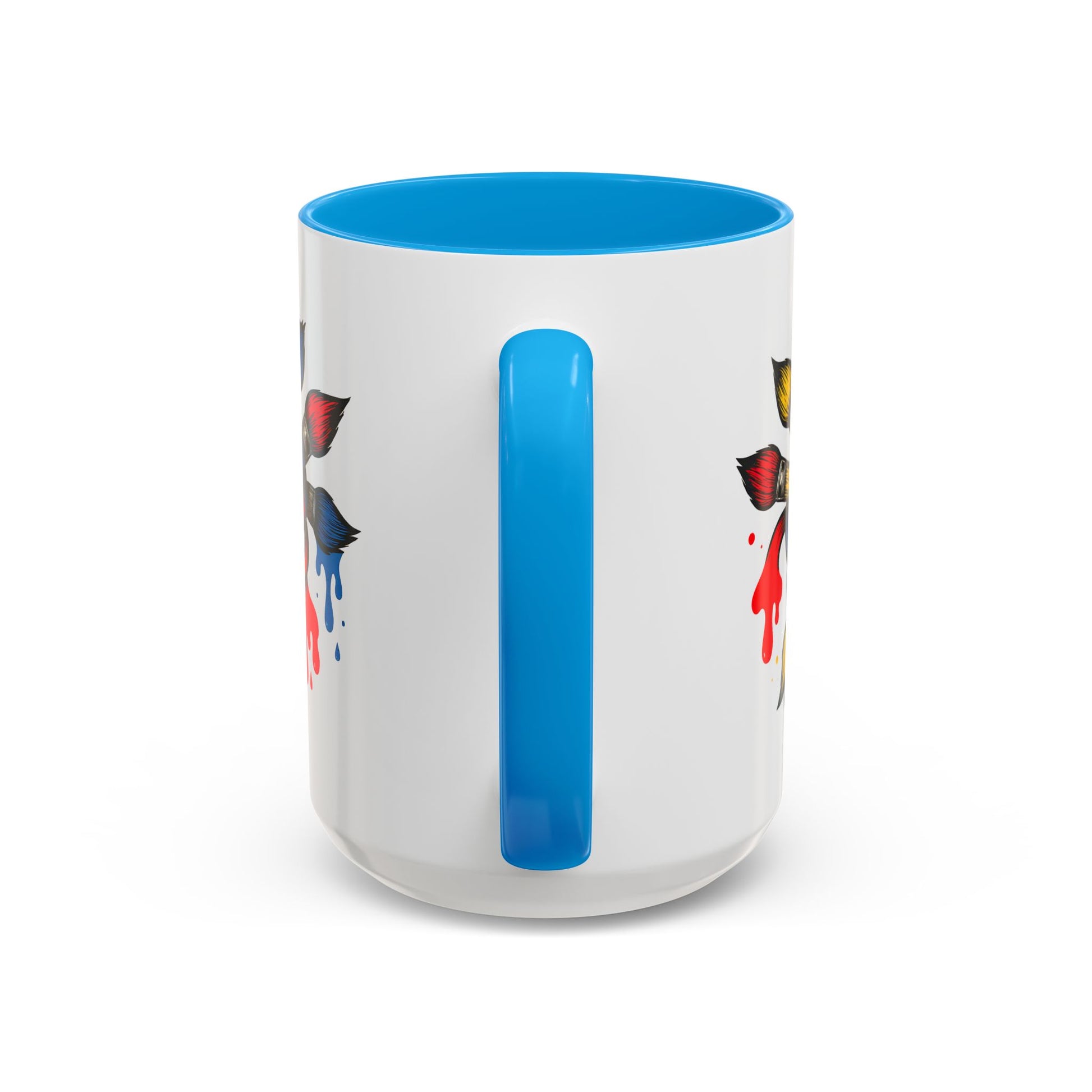Funny Artist Mug - Colorful Coffee Cup for Art Teachers and Creatives, Dirty Art Mug, Paintbrush Design, Creative Humor Cup, Naughty Artist